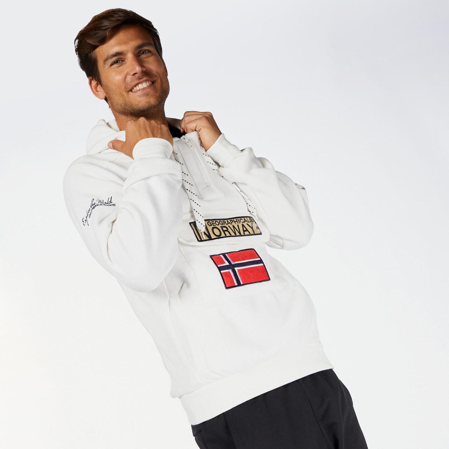 Sudadera Con Capucha Geographical Norway Para Hombre – Abrigo, Cómoda Y Perfecta Para El Día A Día