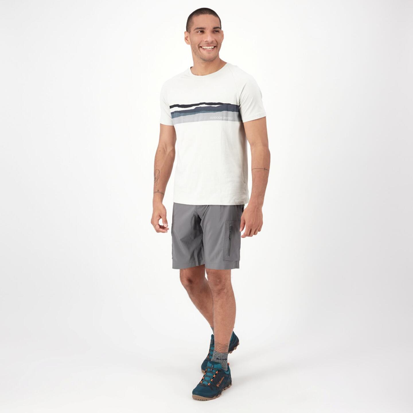 Pantalones Cortos De Senderismo Columbia Silver Ridge II - Nylon Ripstop, UPF 50, Con Bolsillos Y Cinturón