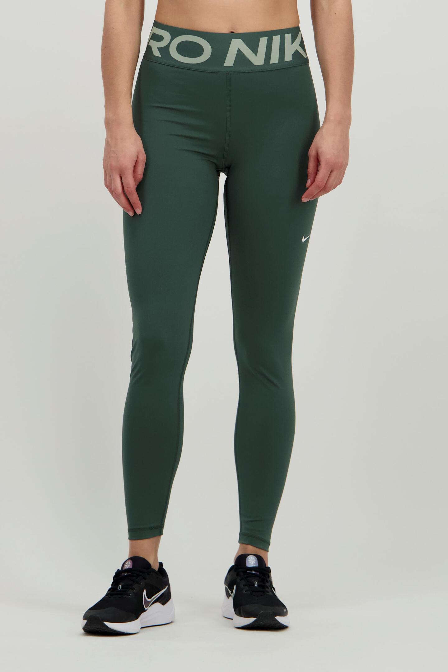 nike pro intertwist leggings green