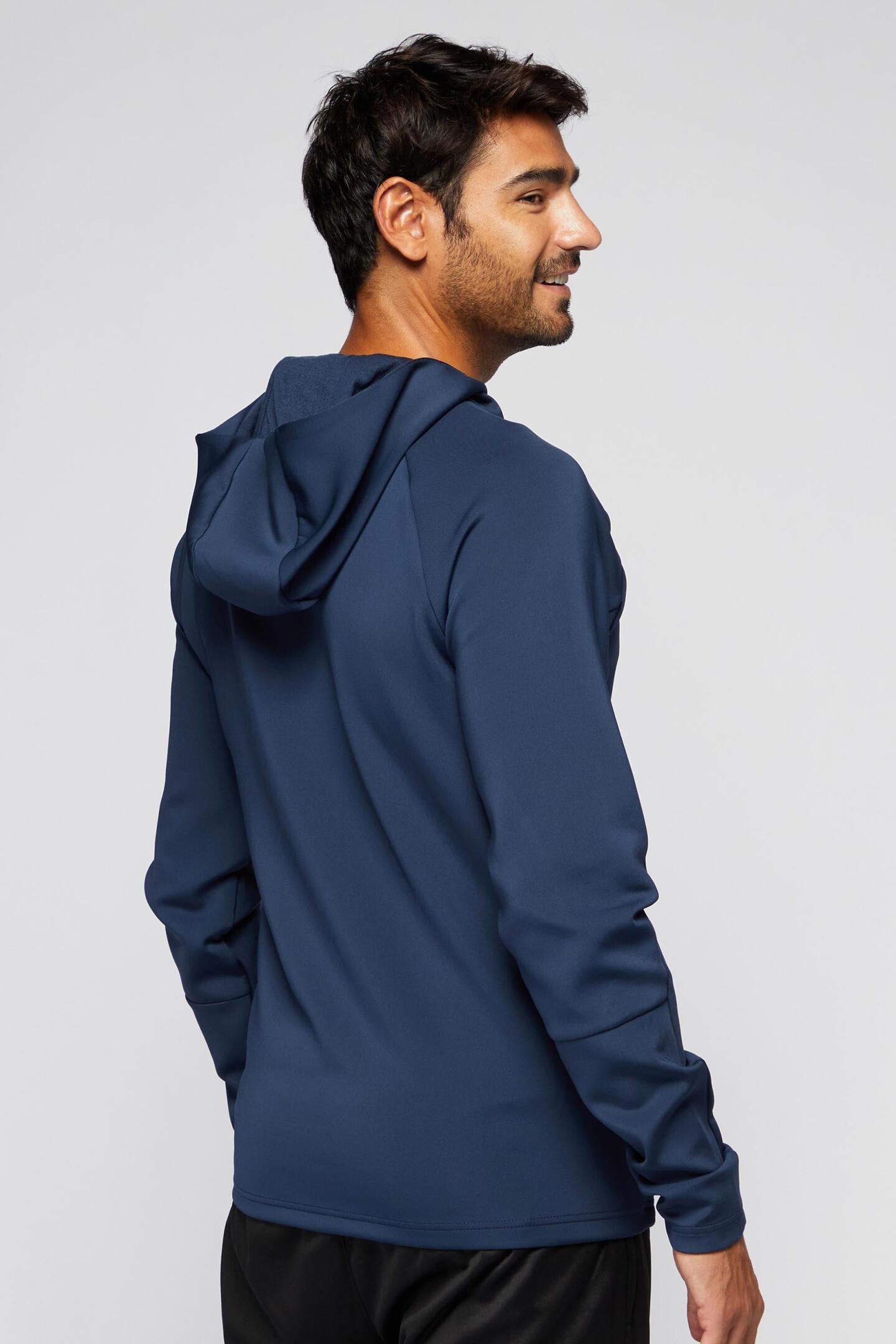 Sudaderas Azules Hombre CUT OUT Bu00e1sicos Sudadera Deportiva