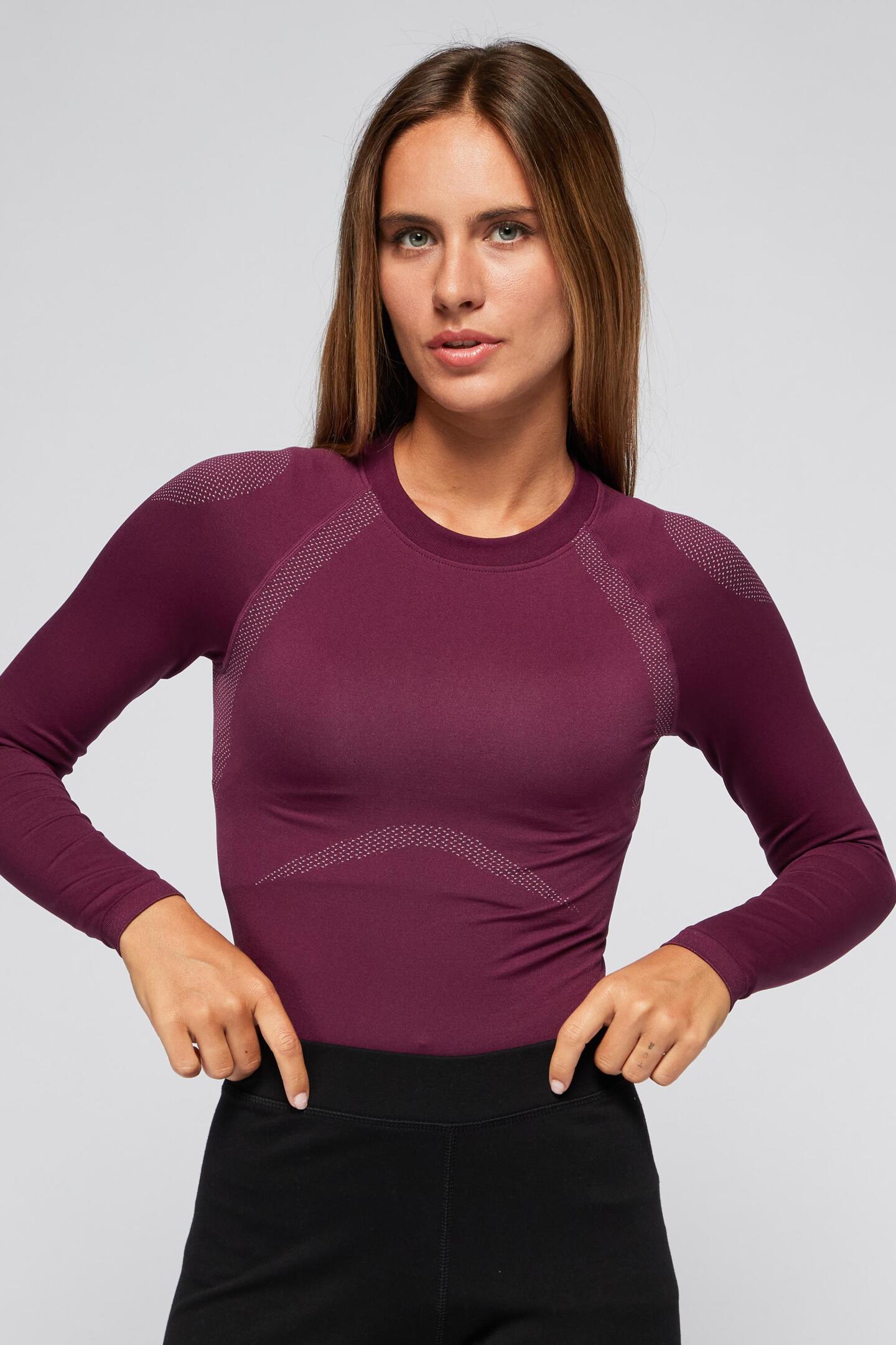 camiseta termica running mujer