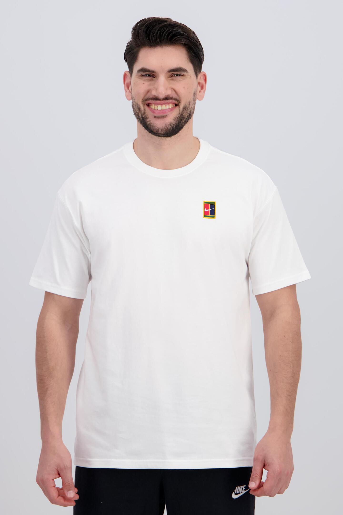 camisetas nike hombre blancas