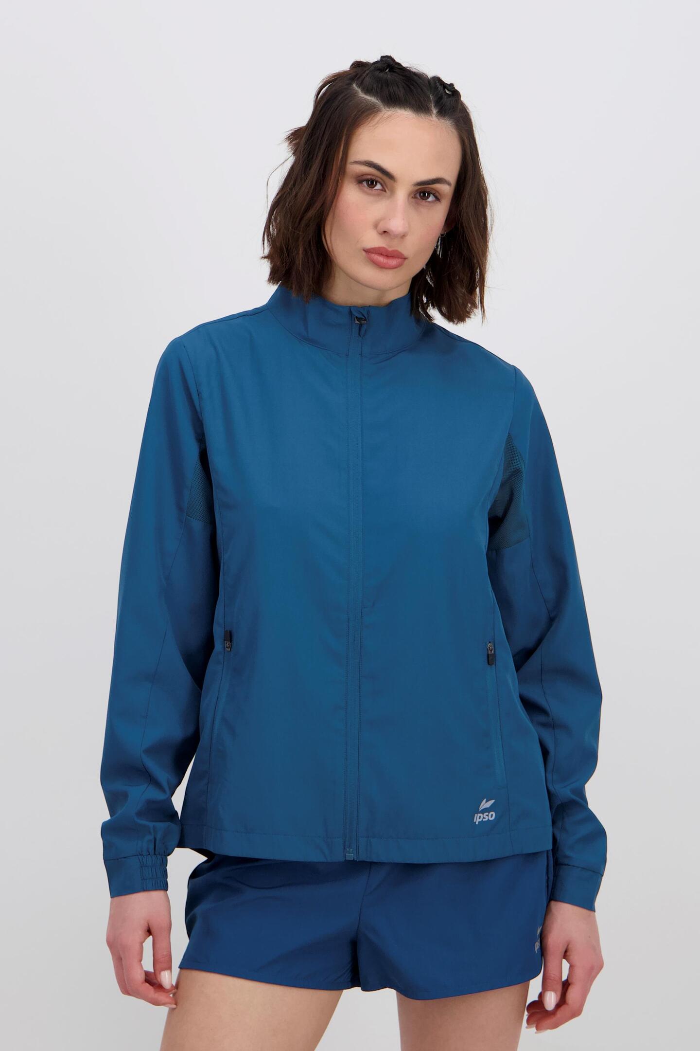 Camiseta Cortavientos Hoka One One Mujer Azules En Zapatillas De