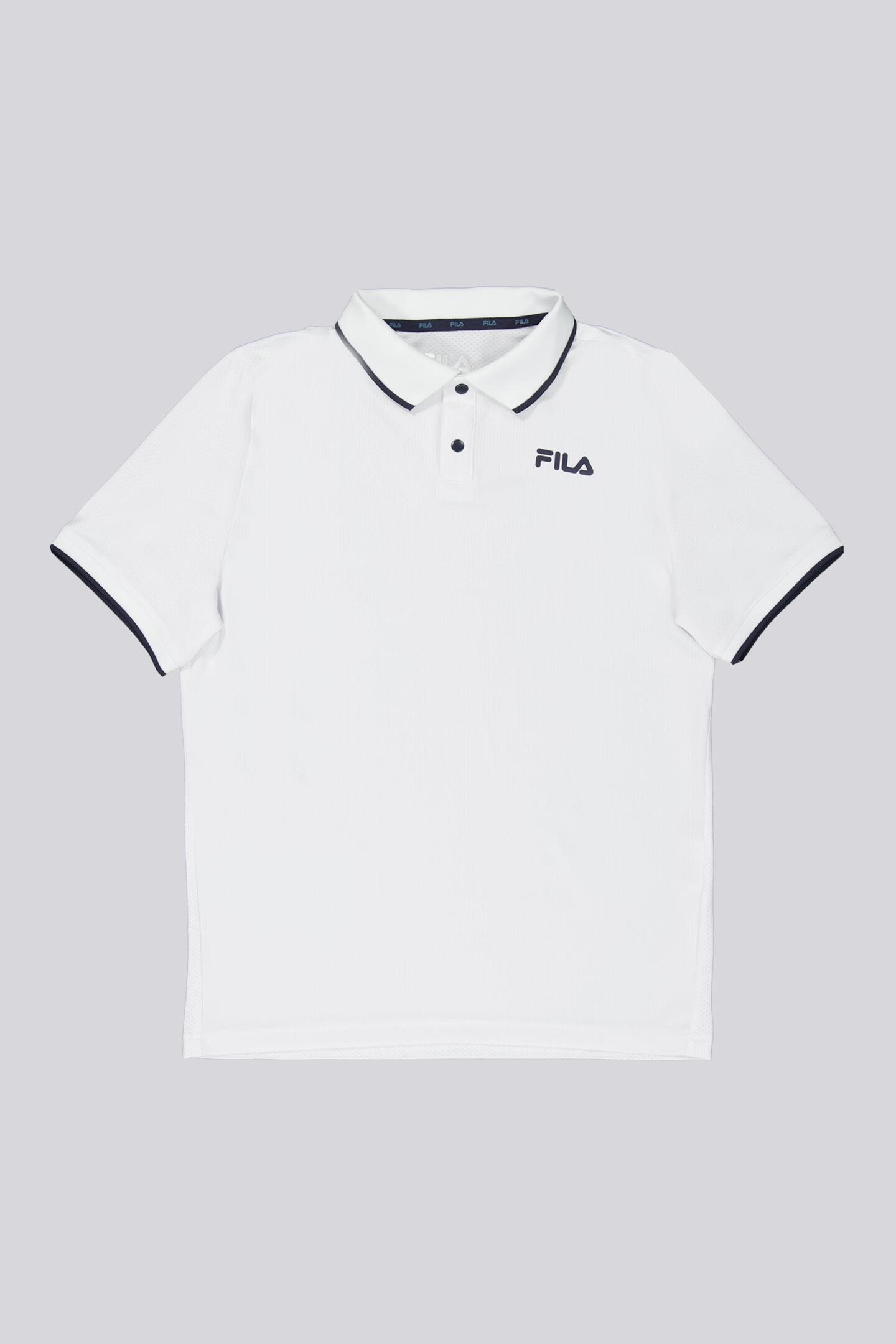 Fila Racket Club - Branco - Polo Ténis Rapaz | Sport Zone