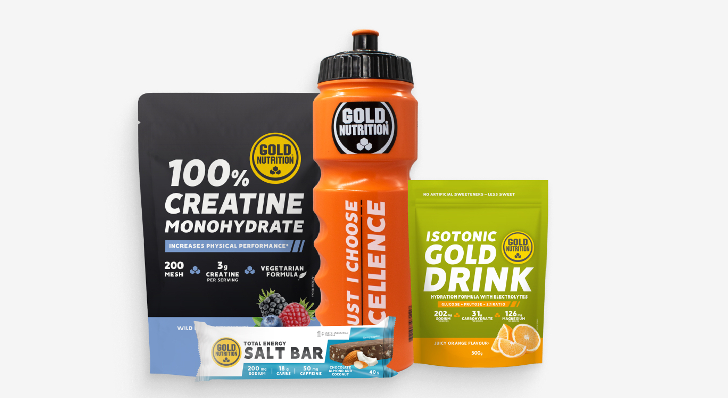 Pack de produtos GoldNutrition