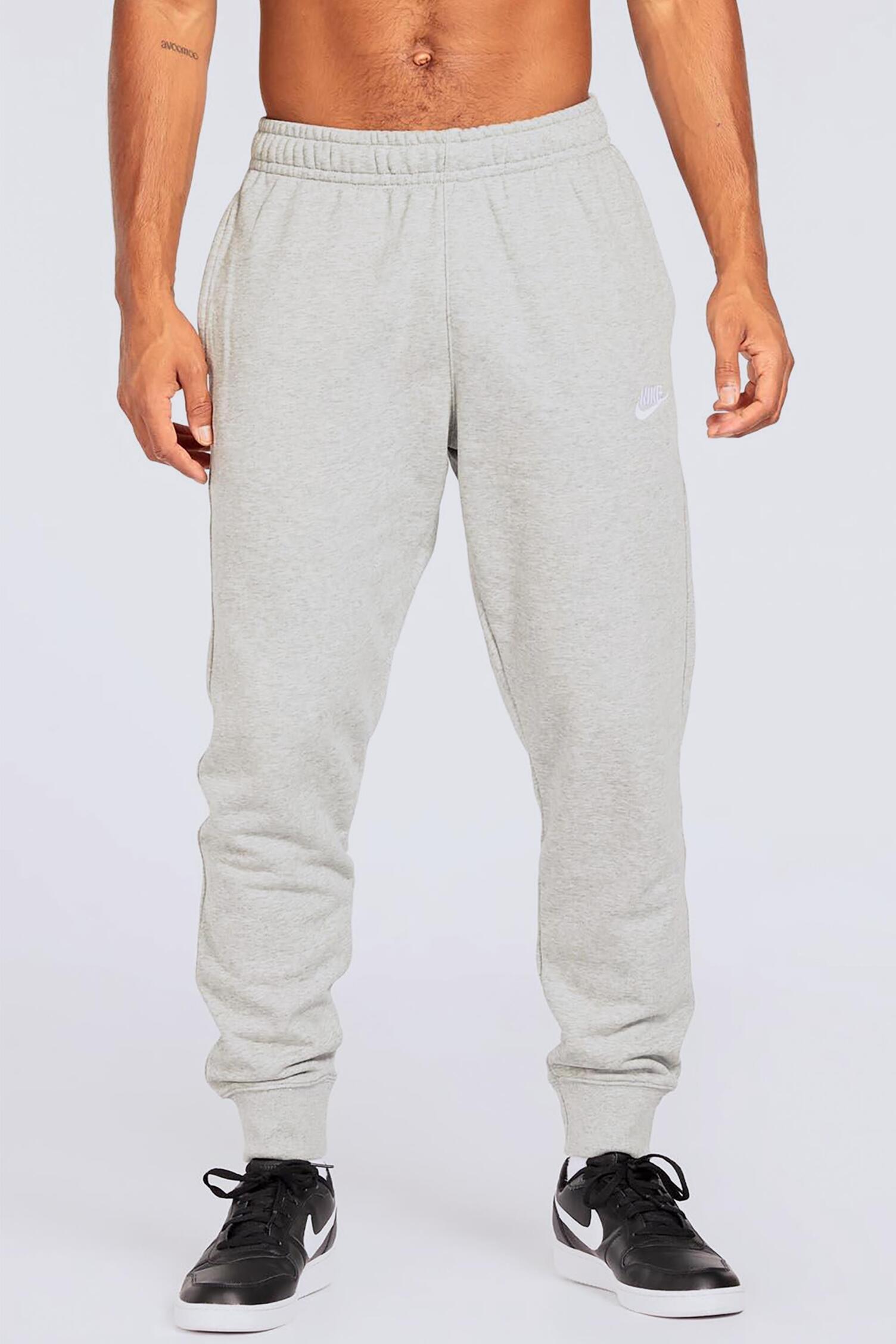 pantalon nike club gris