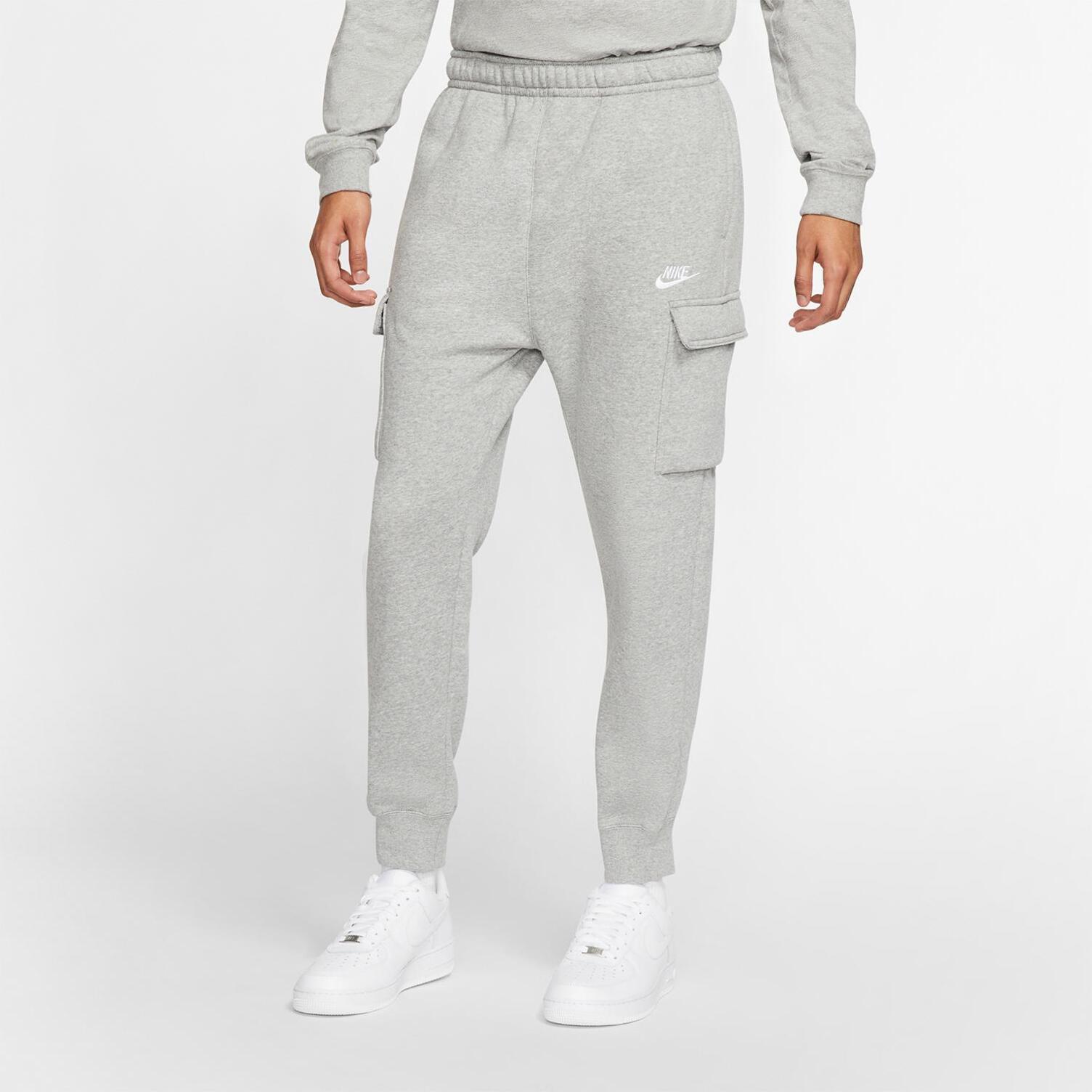Fleece Full Chandal Nike Gris Entero Pantalones Chandal Nike