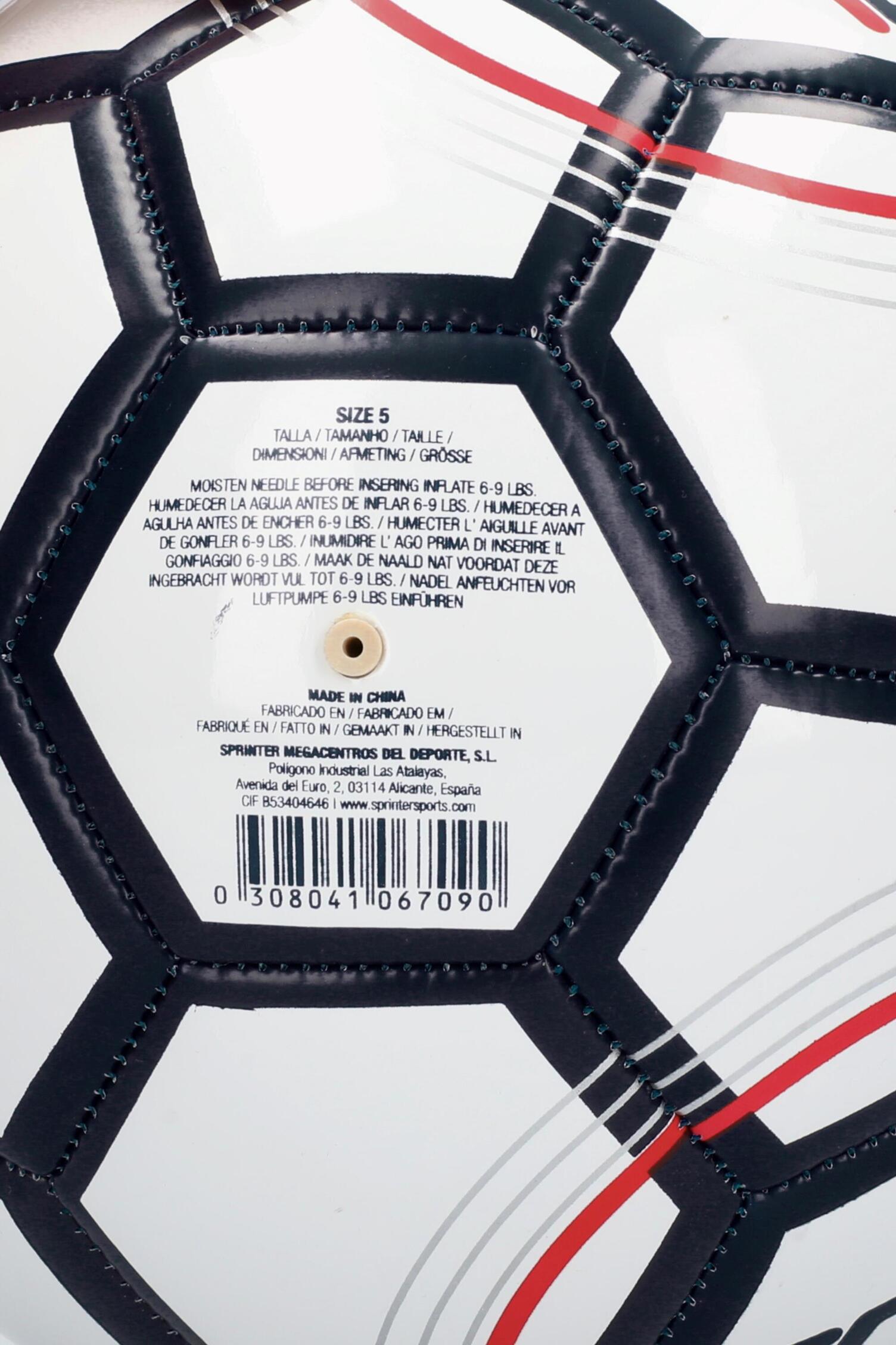 Balón Fila Blanco Balón Fútbol Sprinter