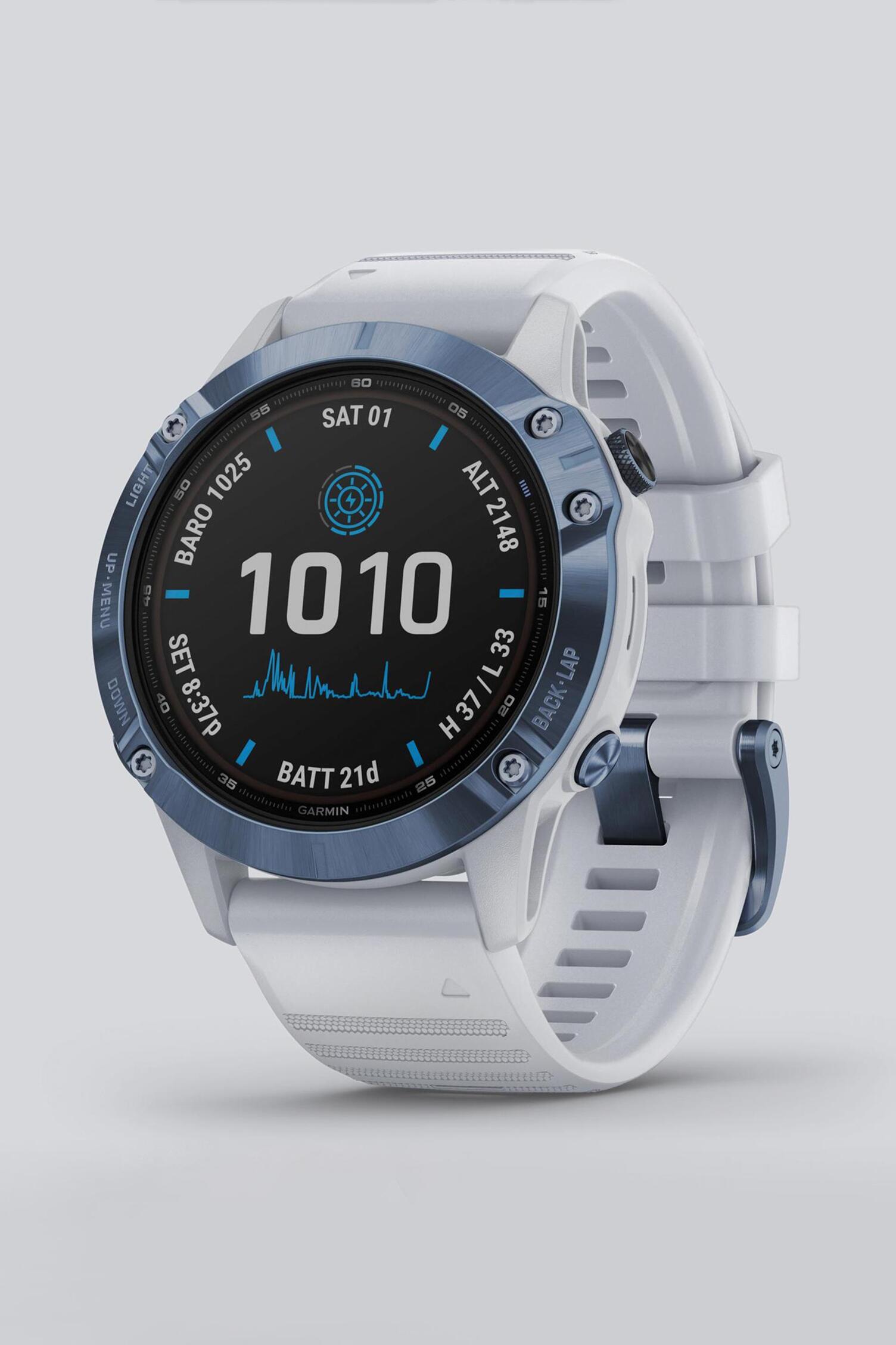 Garmin Fenix Pro Solar Azul Reloj Deportivo Sprinter