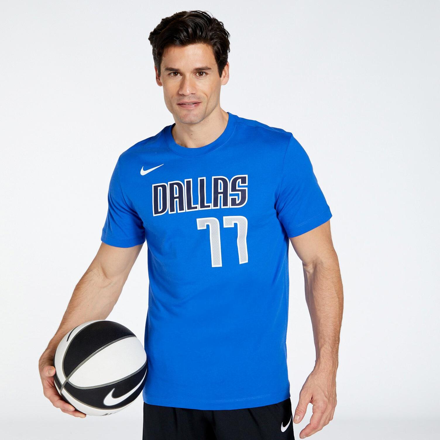 Nike NBA Dallas Azul Camiseta Baloncesto Hombre Sprinter