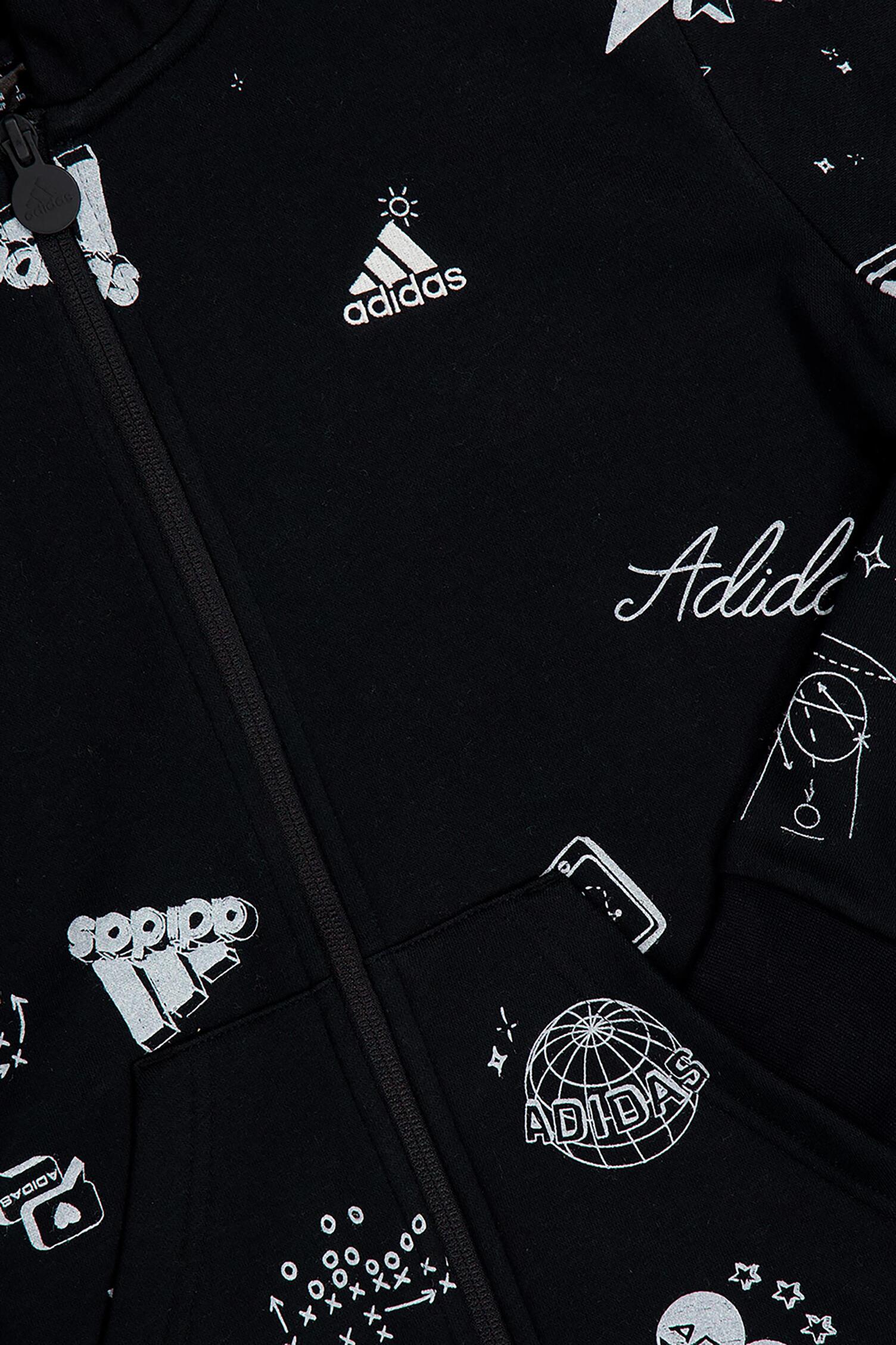 Marca Adidas Sudadera Adidas Mujer Negra Cremallera Adidas Love