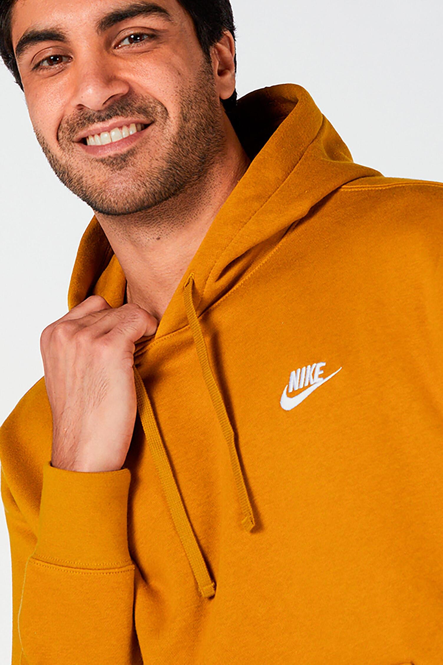 Nike Sportswear Club Marrón Sudadera Capucha Hombre Sprinter