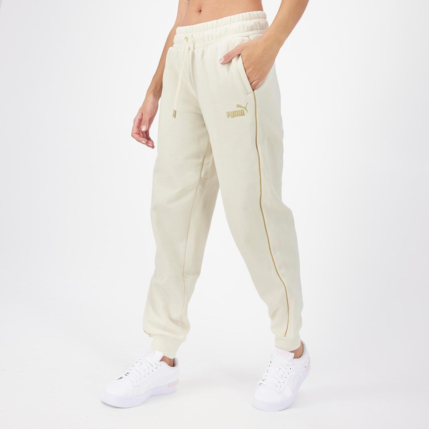 Puma Flower - Blanco - Pantalón Mujer | Sprinter