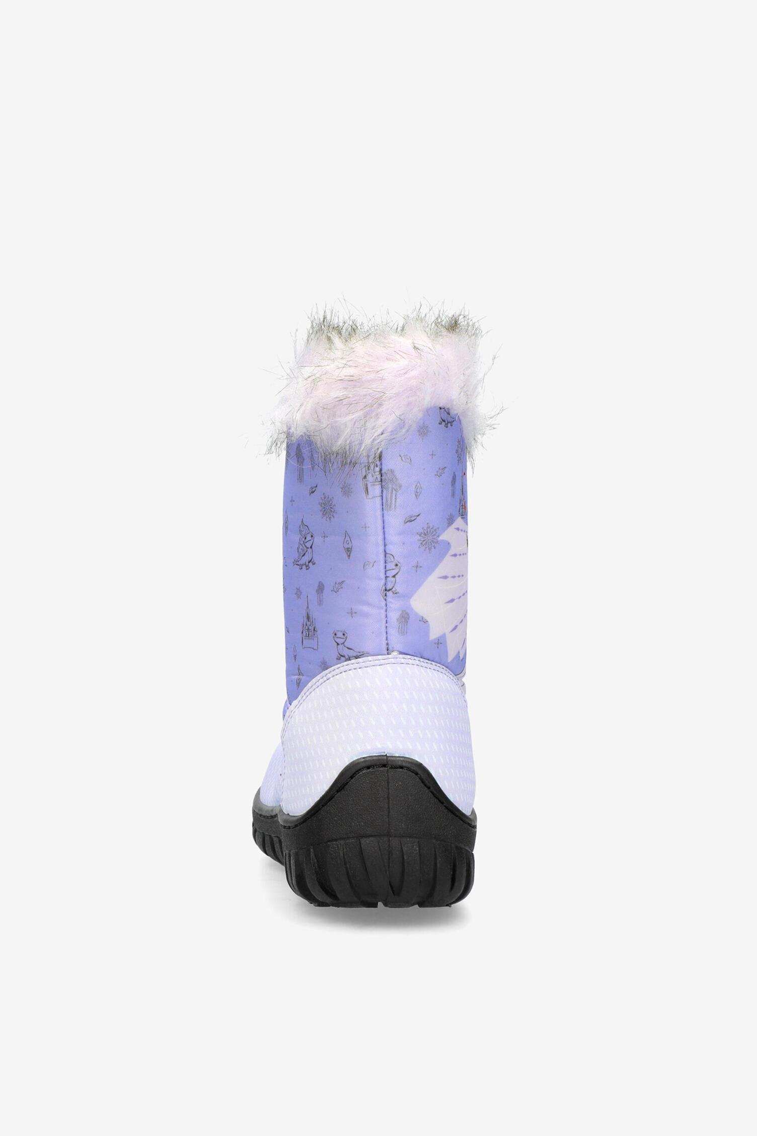 Botas De Viaje Frozen Para Niños – Réplica De Anna Y Elsa – Suela De Goma – Slip On