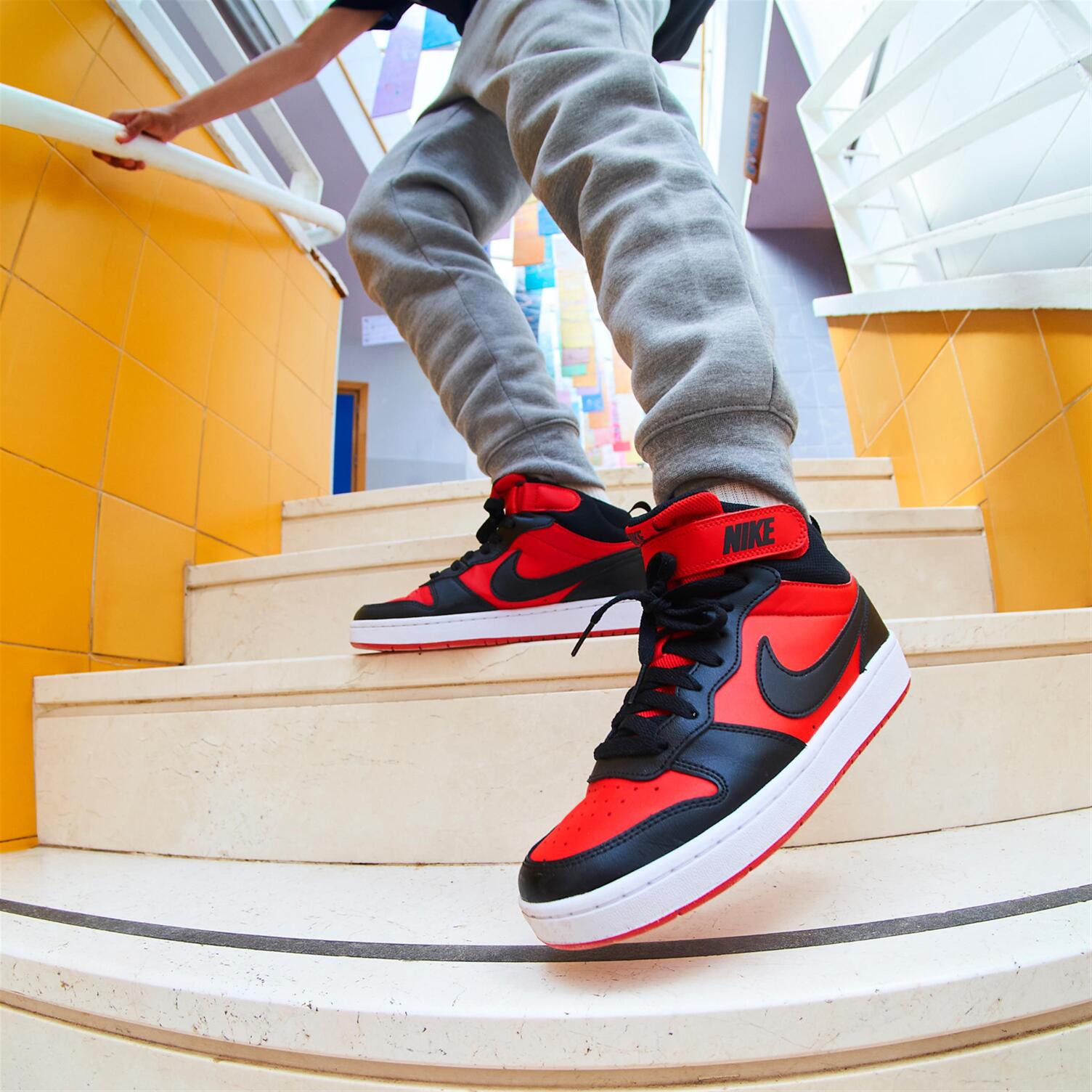 Nike Shoes Nike Court Borough Rojas Tenis Nike Jordan Nike Altas