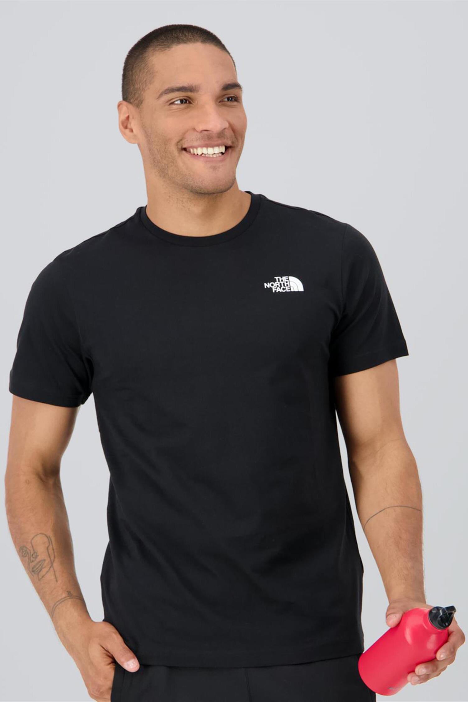 The North Face Redbox Celebration Negro Camiseta Montaña