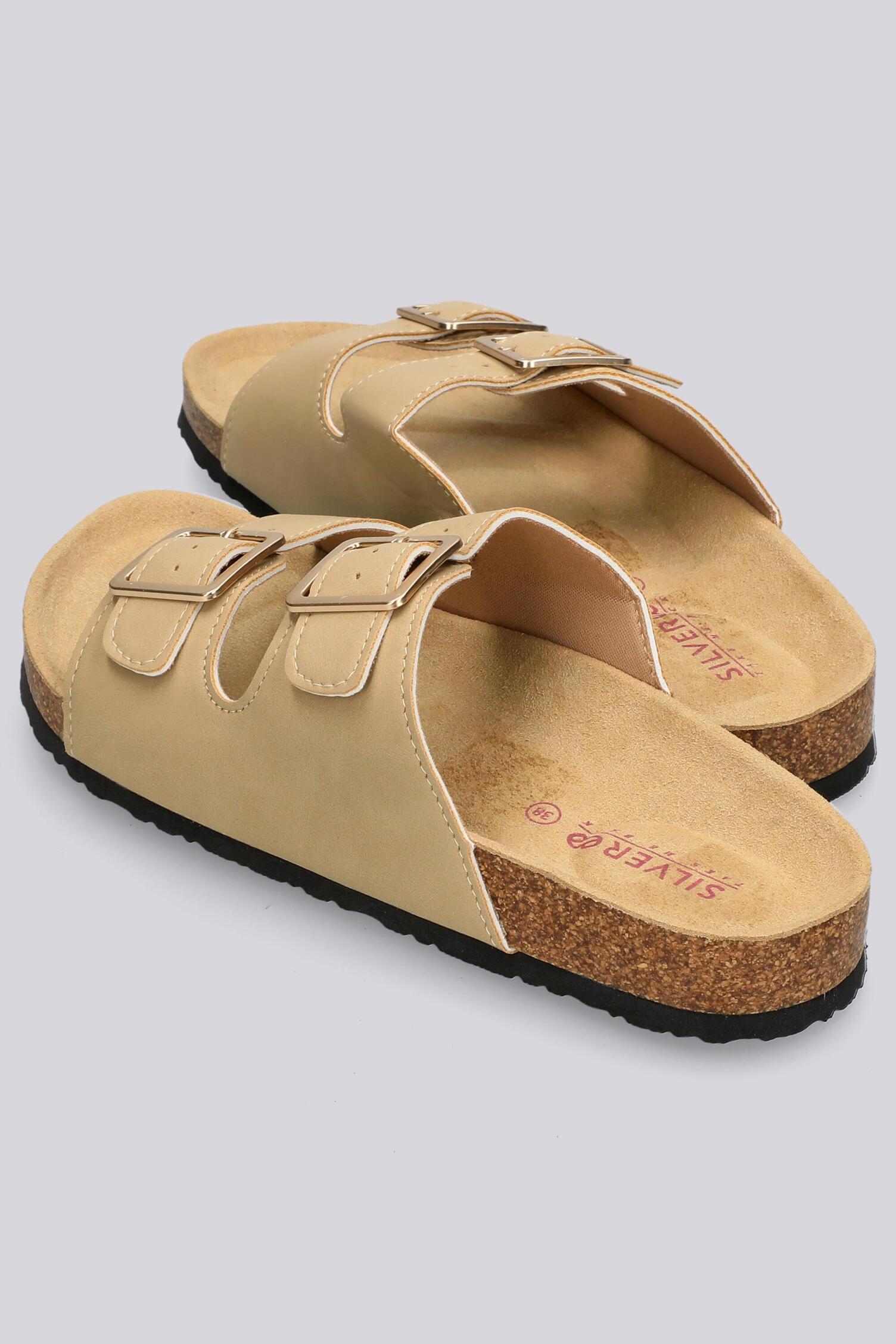 Spenco Victoria Memory Sandalia Para Mujer, Beige, 7.5
