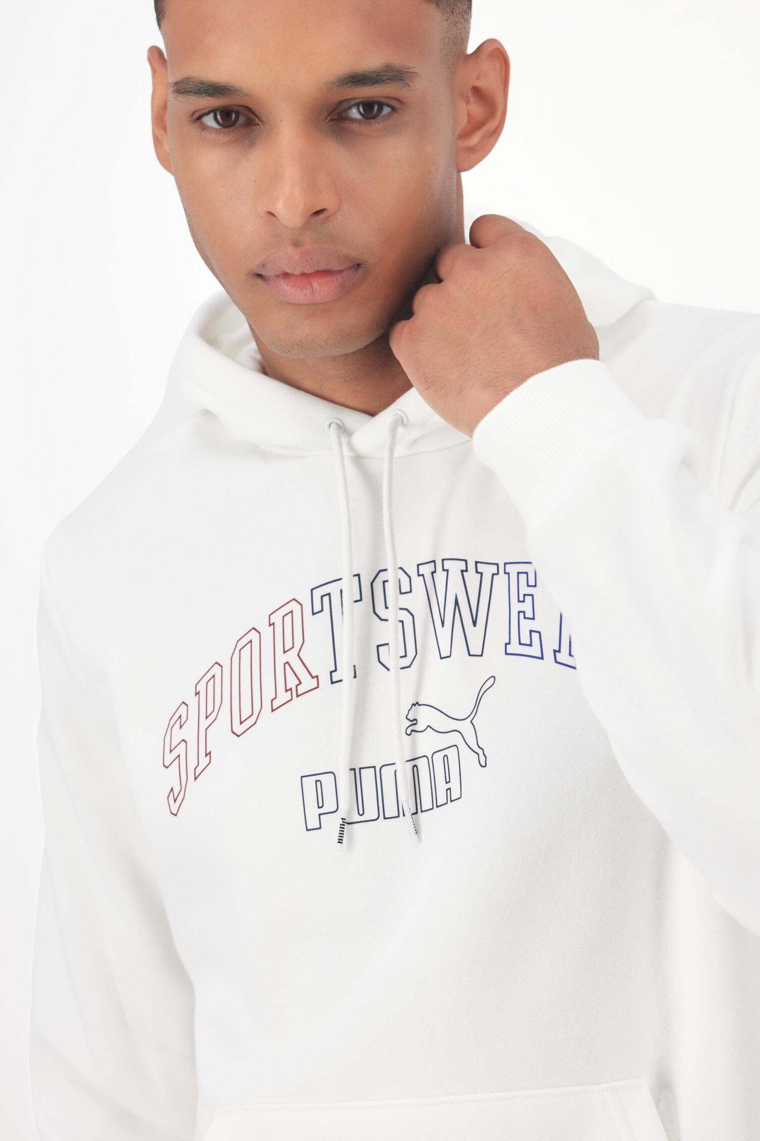 Sudadera Puma Sudaderas Blancas Marca BMW Motosport Sudadera Con