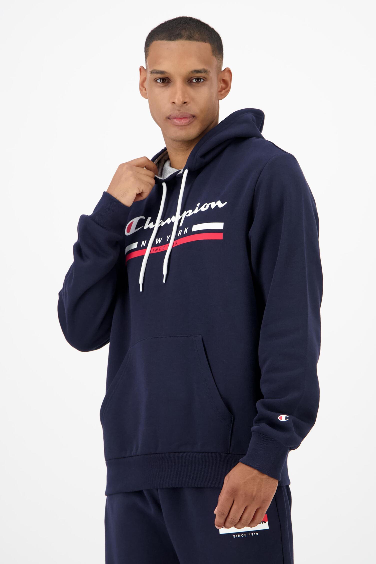 Sprinter Sudadera Champions Rosa Hombre Champion Graphic Azul