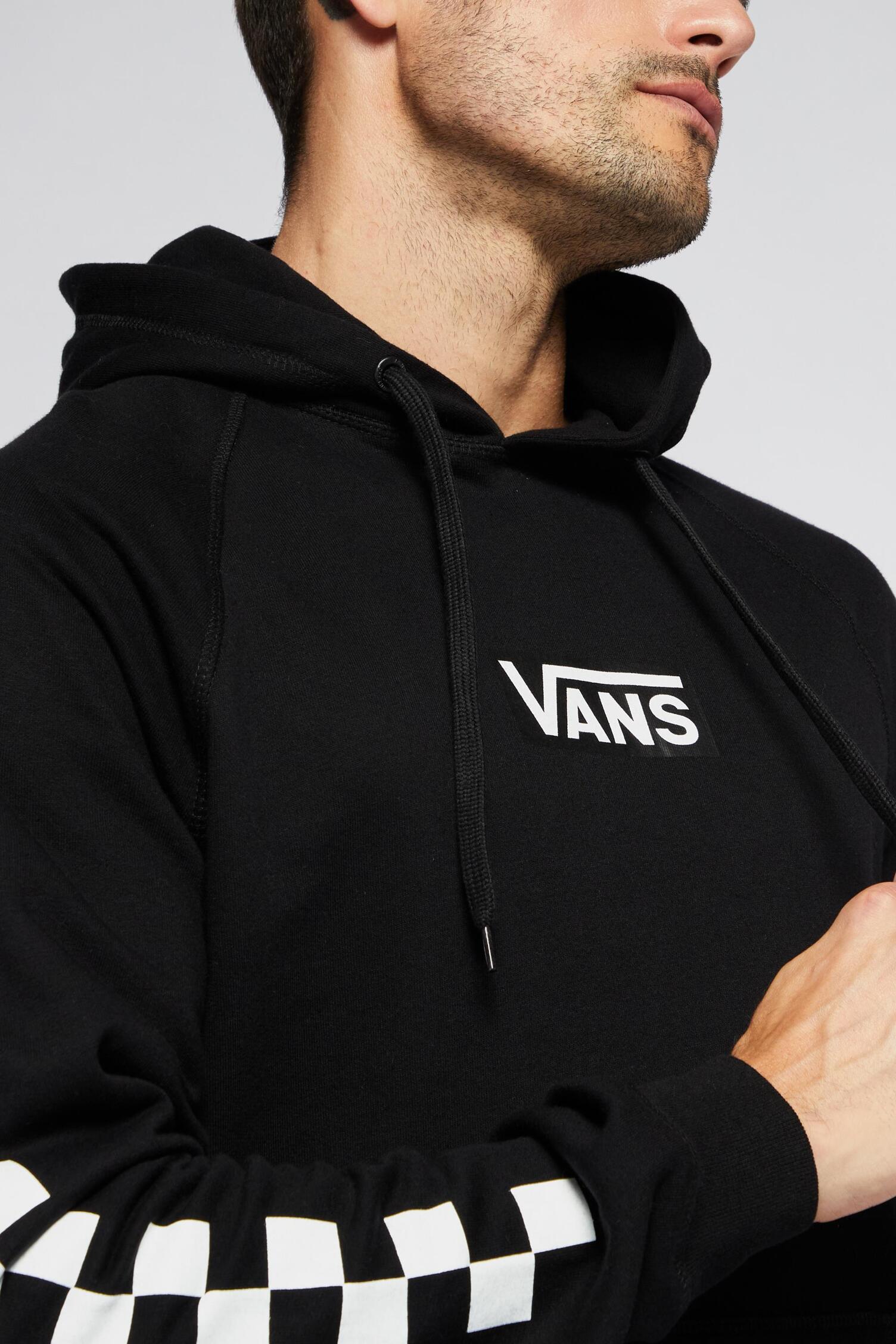 Ropa Sudaderas Sudadera Negra Vans Hombre Comprar Vans Sudaderas