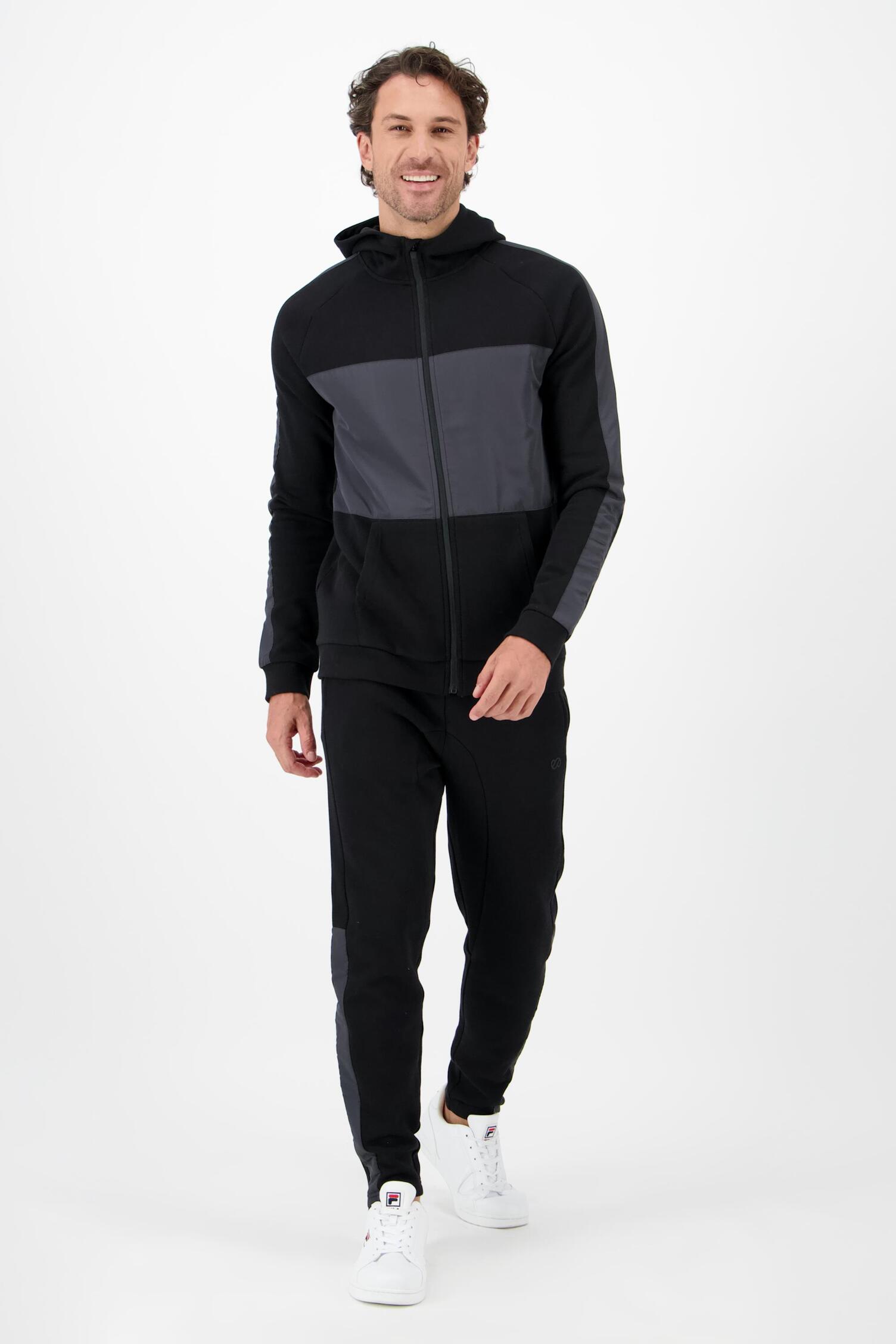 Algodon Hombre Chandal Fila Sprinter Hombre Chándal Felpa Silver