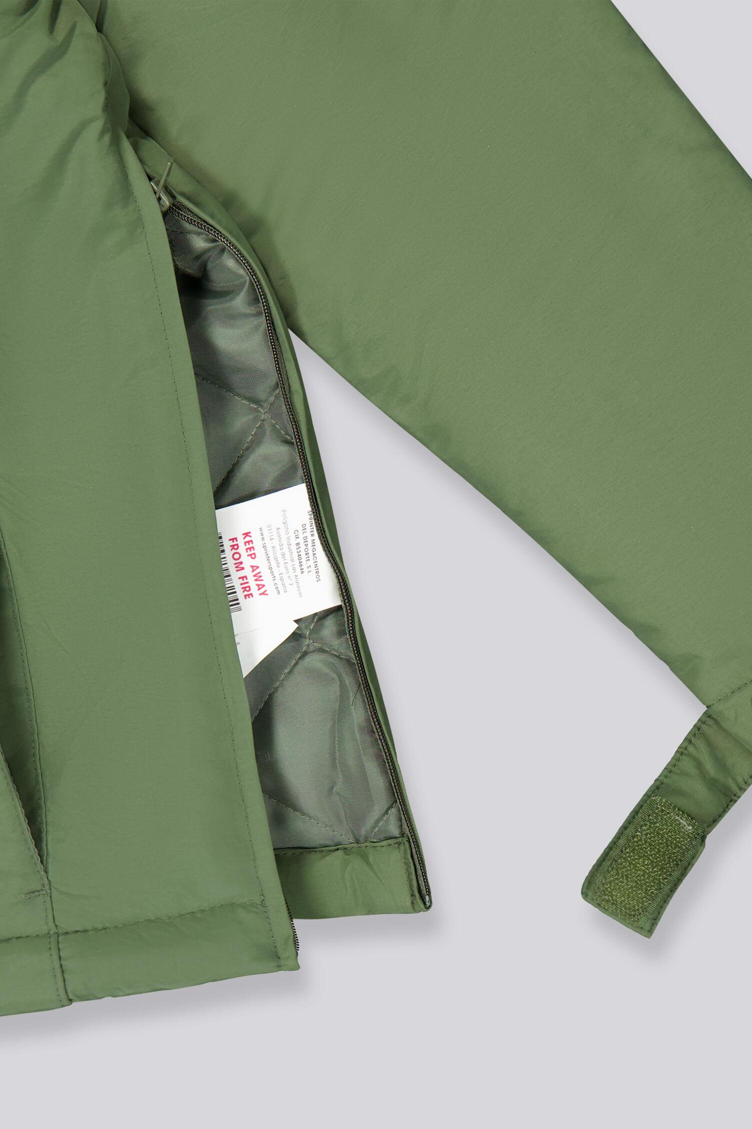 Boriken Canguro Kaki Anorak Capucha Niño Sprinter