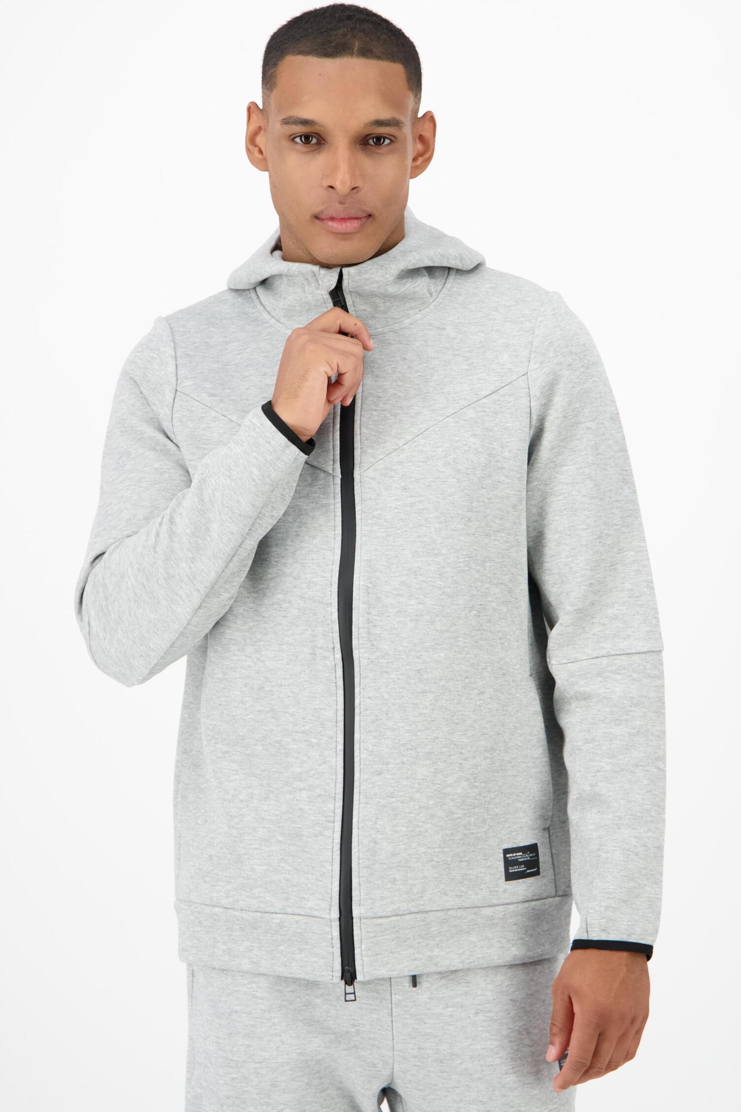 Sudadera Silver Gris Sudadera Capucha Hombre Sprinter