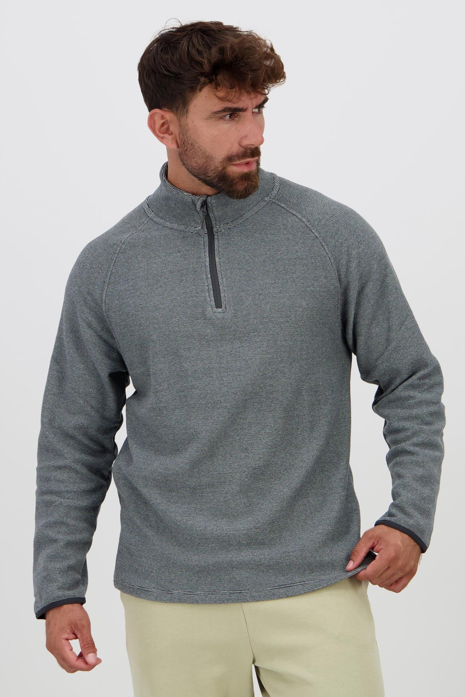 Suéter De Forro Polar Con Cremallera Para Hombre Haggar - Tela Elástica, Ajuste Clásico, Fácil Cuidado, Ideal Para Capas
