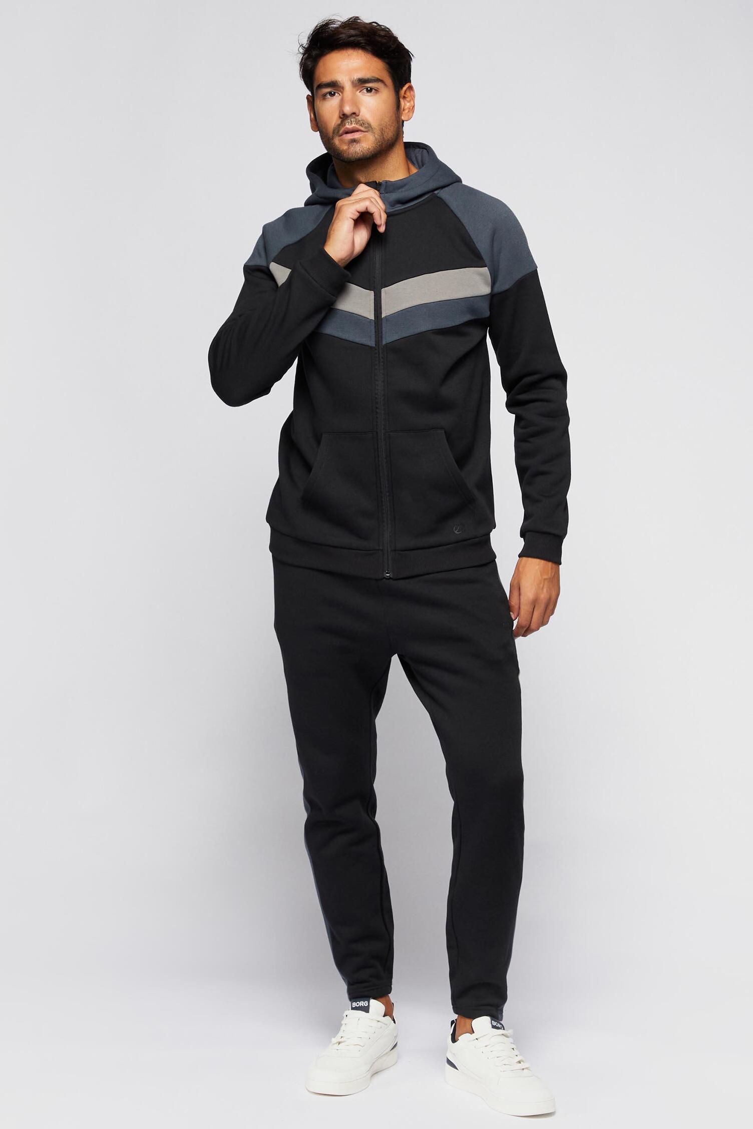 Chandal Hombre Sudadera De Felpa Con Capucha Azul Hombre