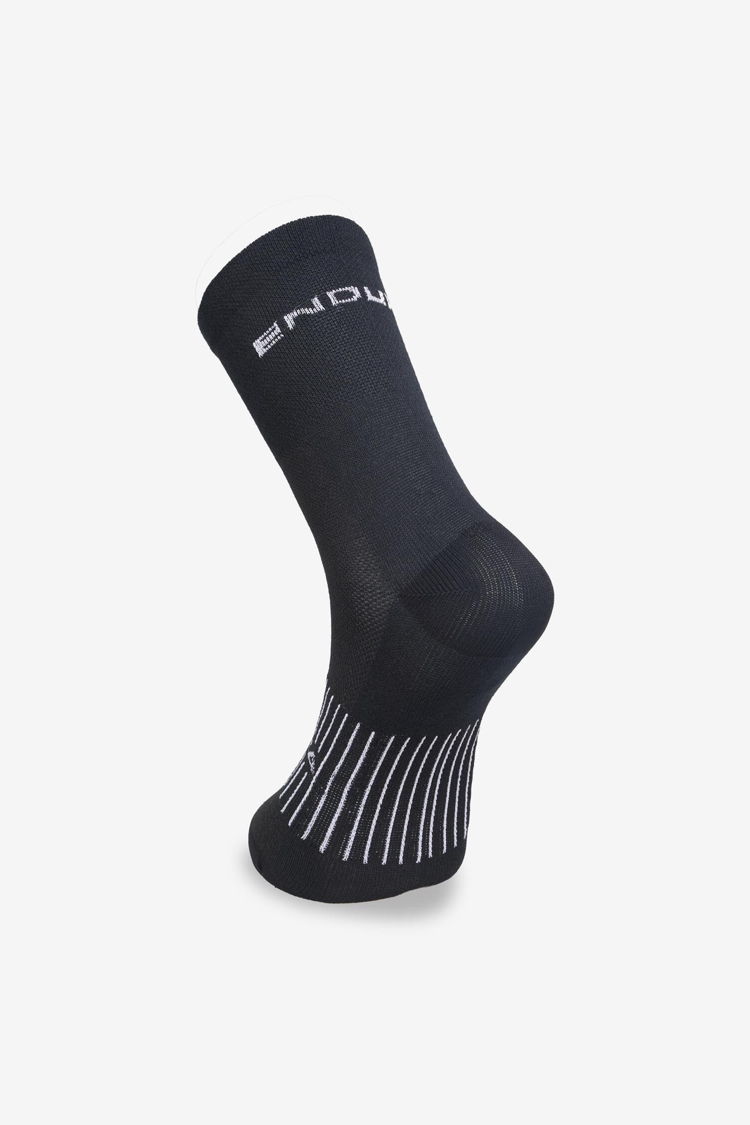 Calcetines SIX2 Socks Black Carbon, Calcetines De Ciclismo Six2 Negros