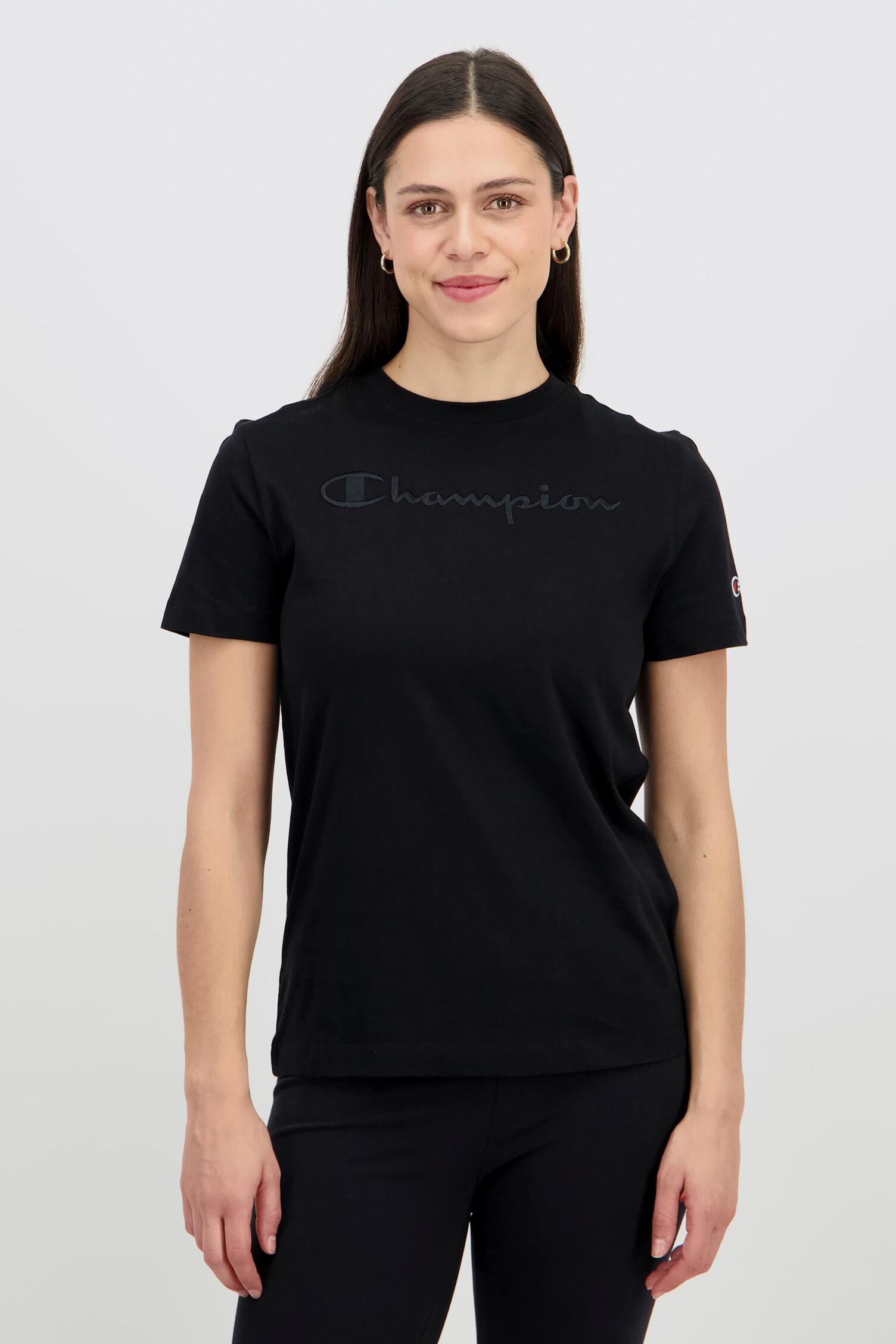 Champion Big Logo T Shirt Black Champion Big Tall Men's Classic