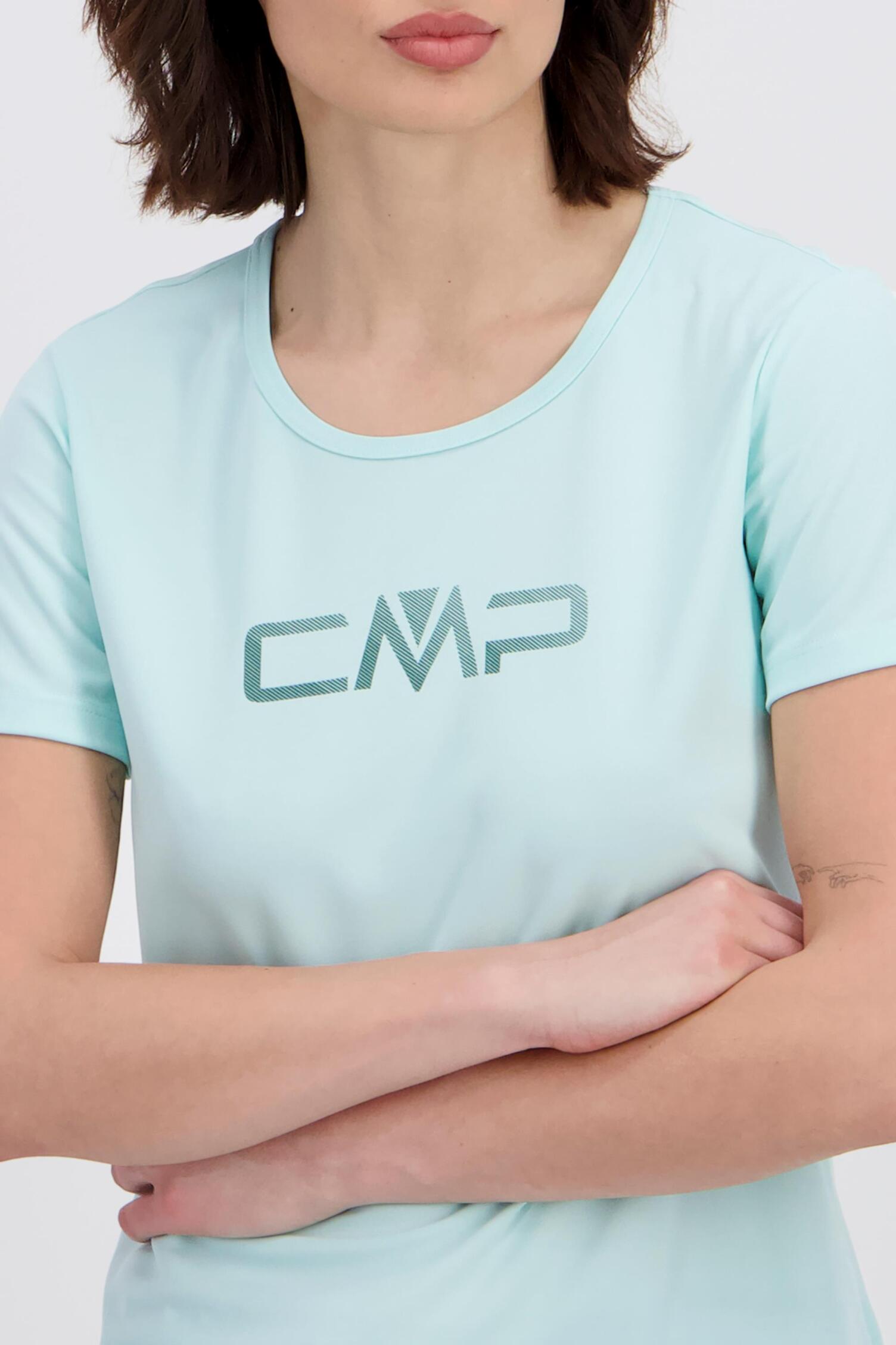 Ropa Deportiva Mujer Camiseta Funcional CMP Para Mujer Transpirable Y Secado R