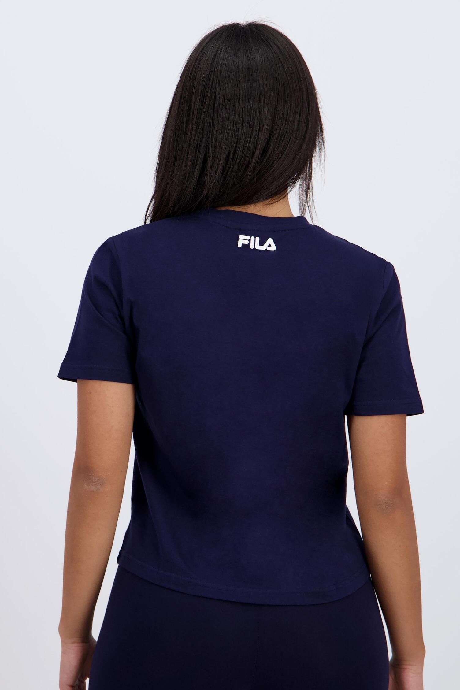 Camiseta Fila Azul Camiseta Manga Corta Mujer Sprinter