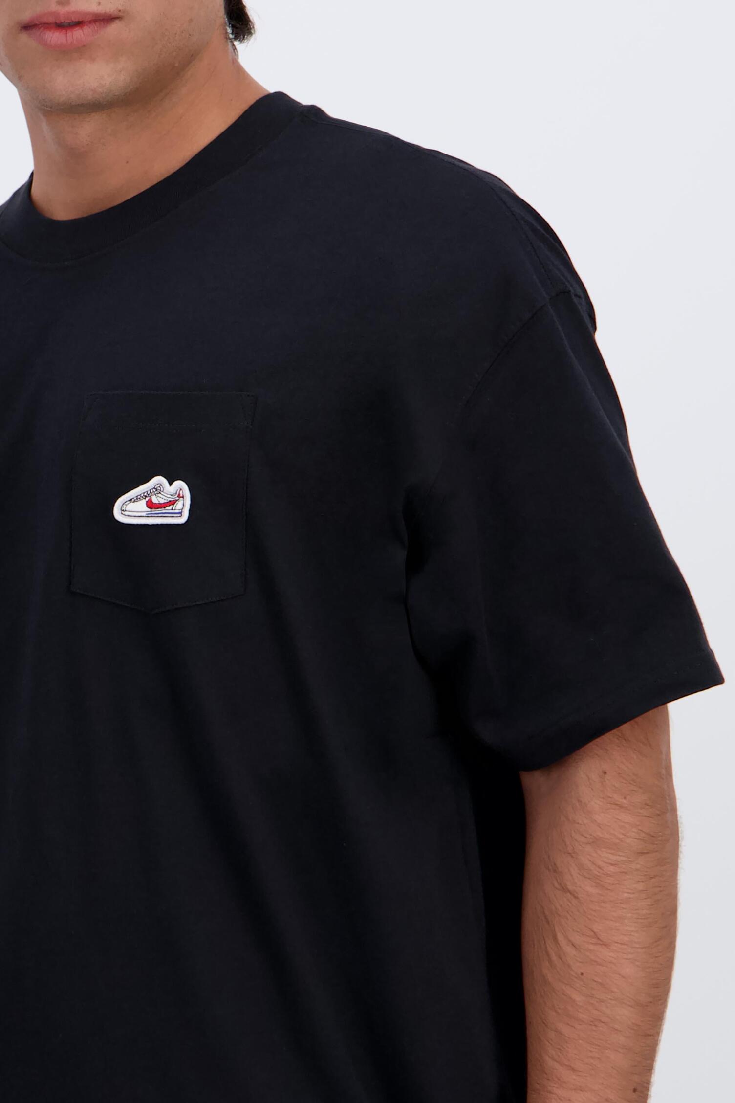Nike Cortez - Preto - T-shirt Oversize Homem | Sport Zone