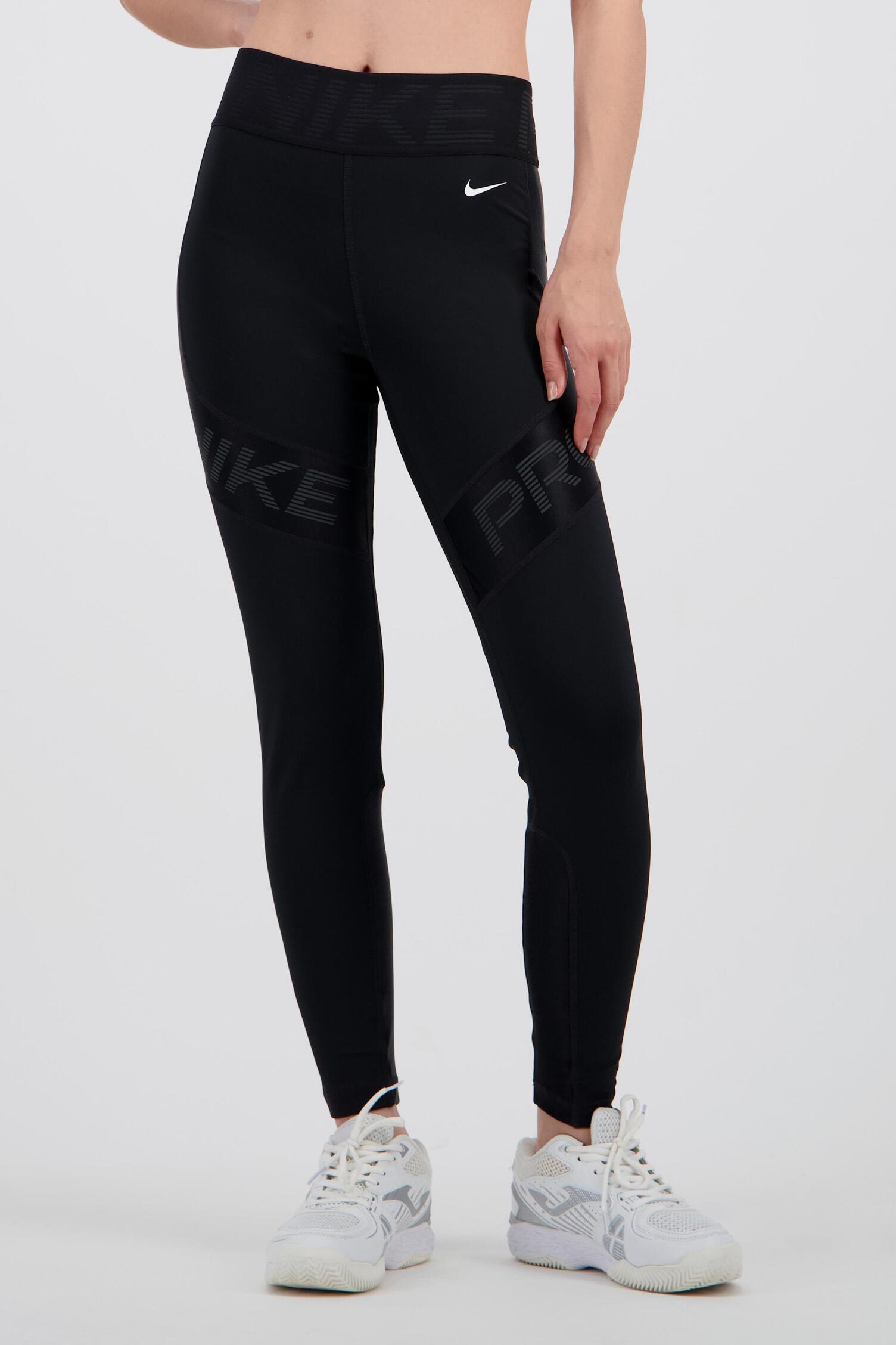 Nike Pro Negro Mallas Largas Mujer Sprinter