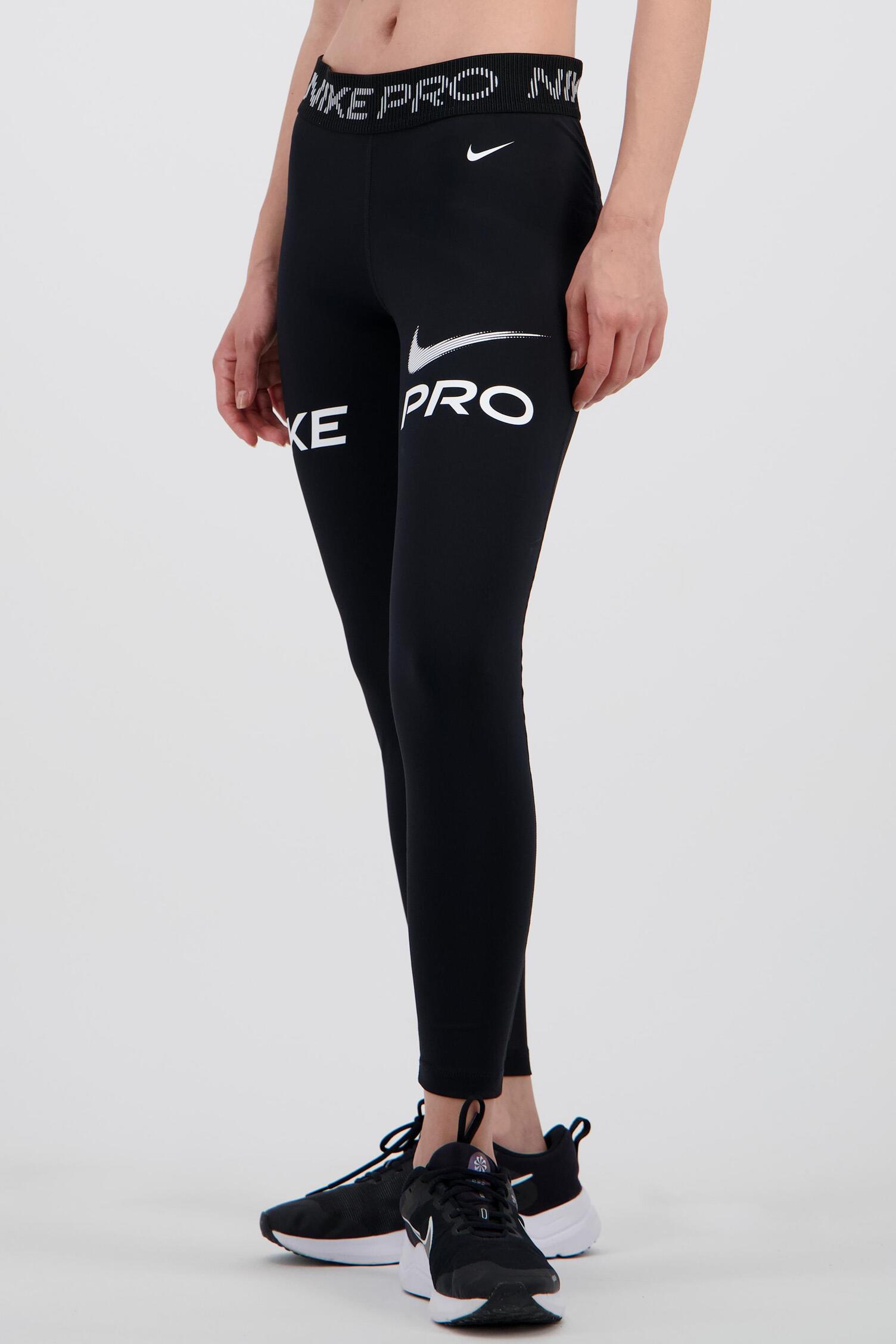 Nike Pro Negro Mallas Running Mujer Sprinter