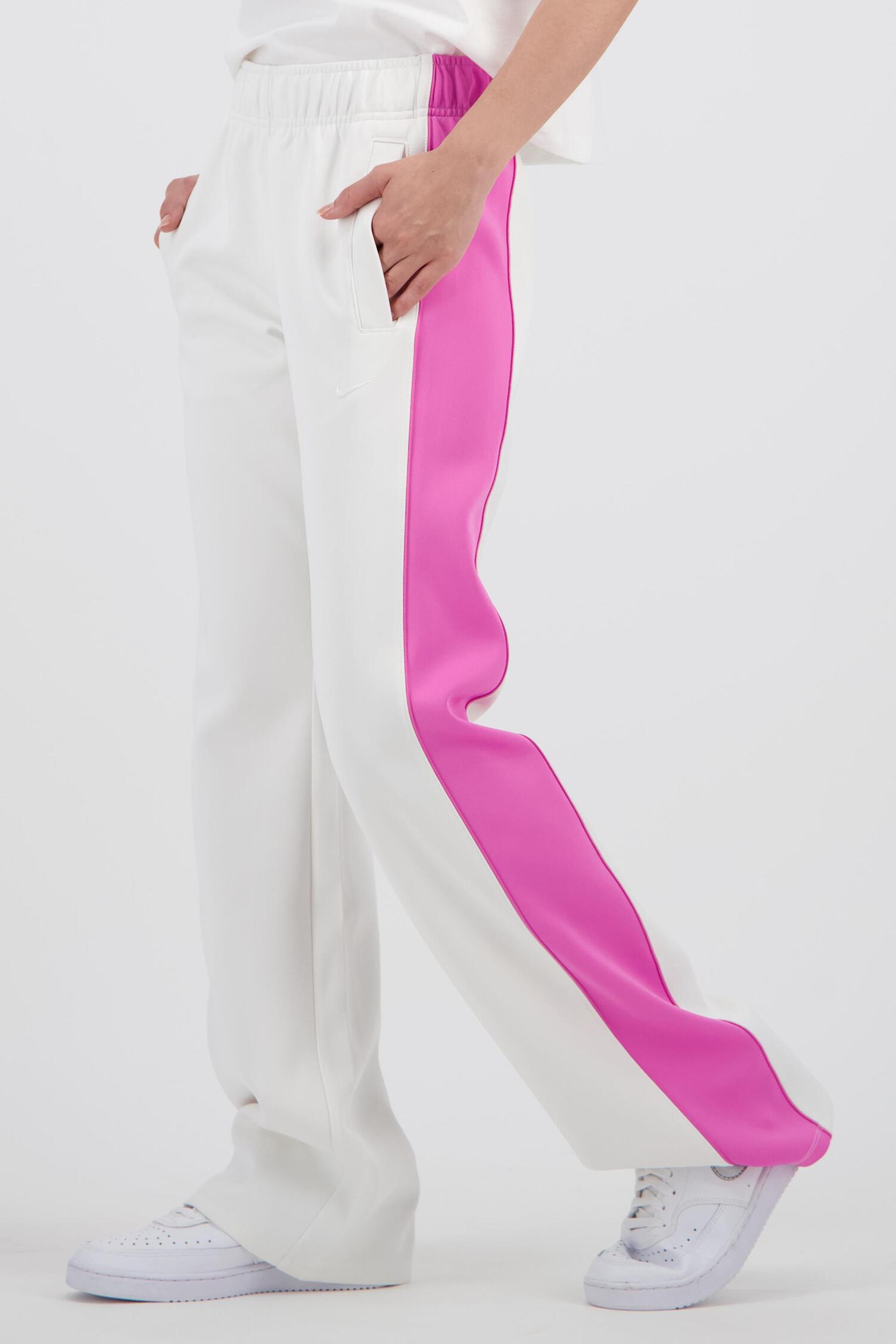 pantalon nike blanco largo