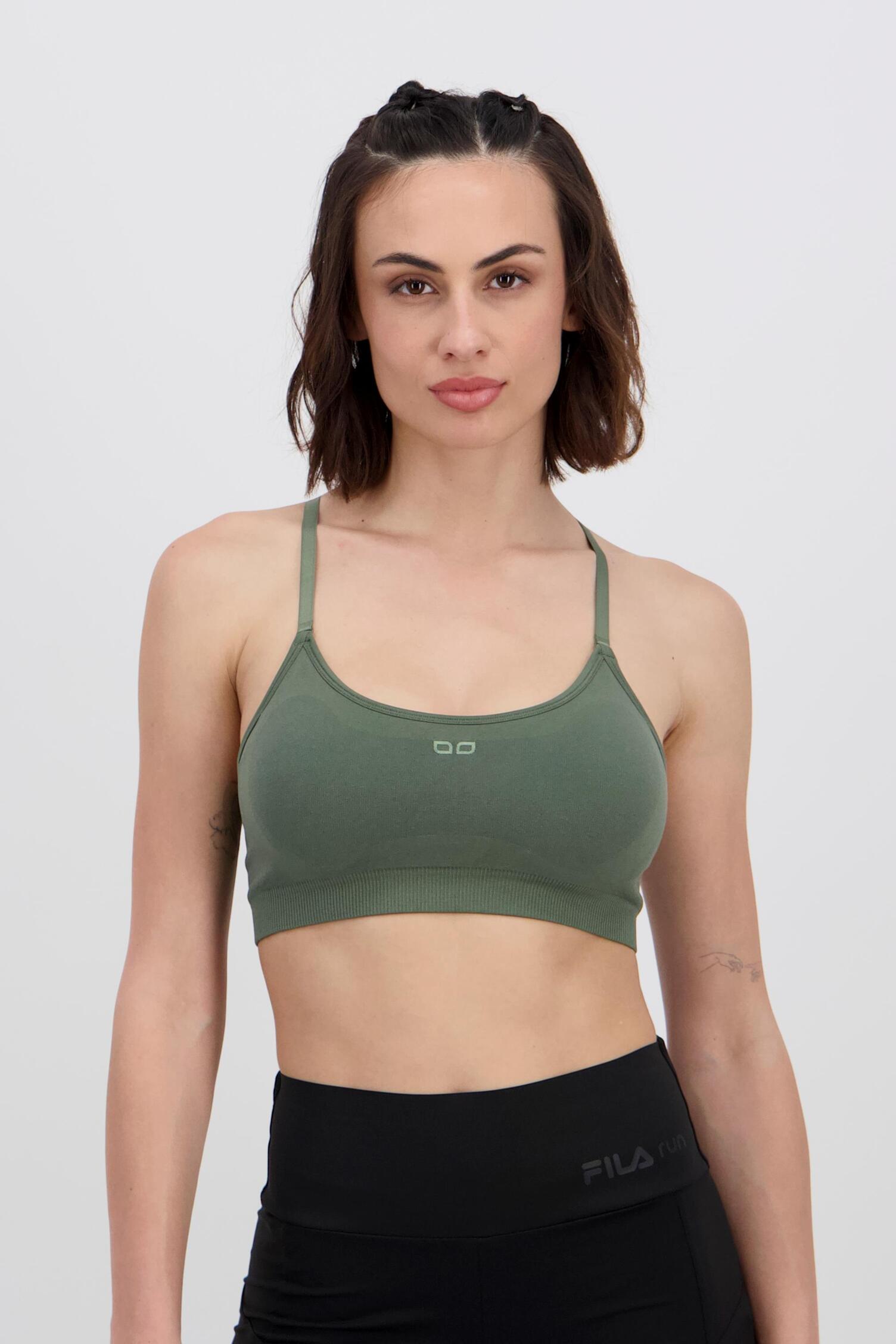 Top Doone Kaki Sujetador Deportivo Mujer Sprinter