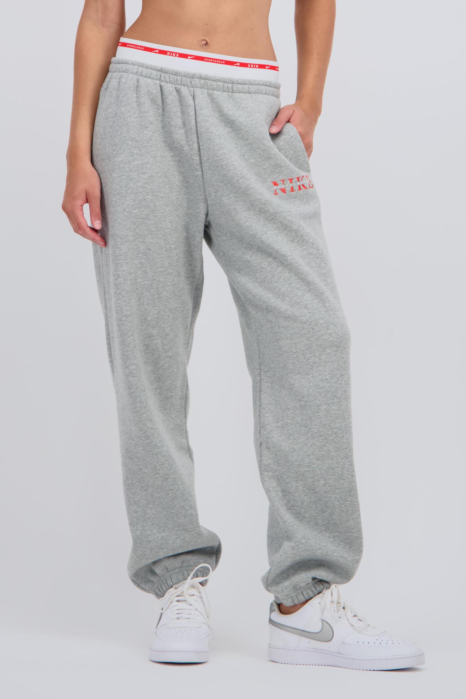 Pantalones Nike Gris Chandals Nike Para Mujer PANTALON NIKE DDE - Main Image
