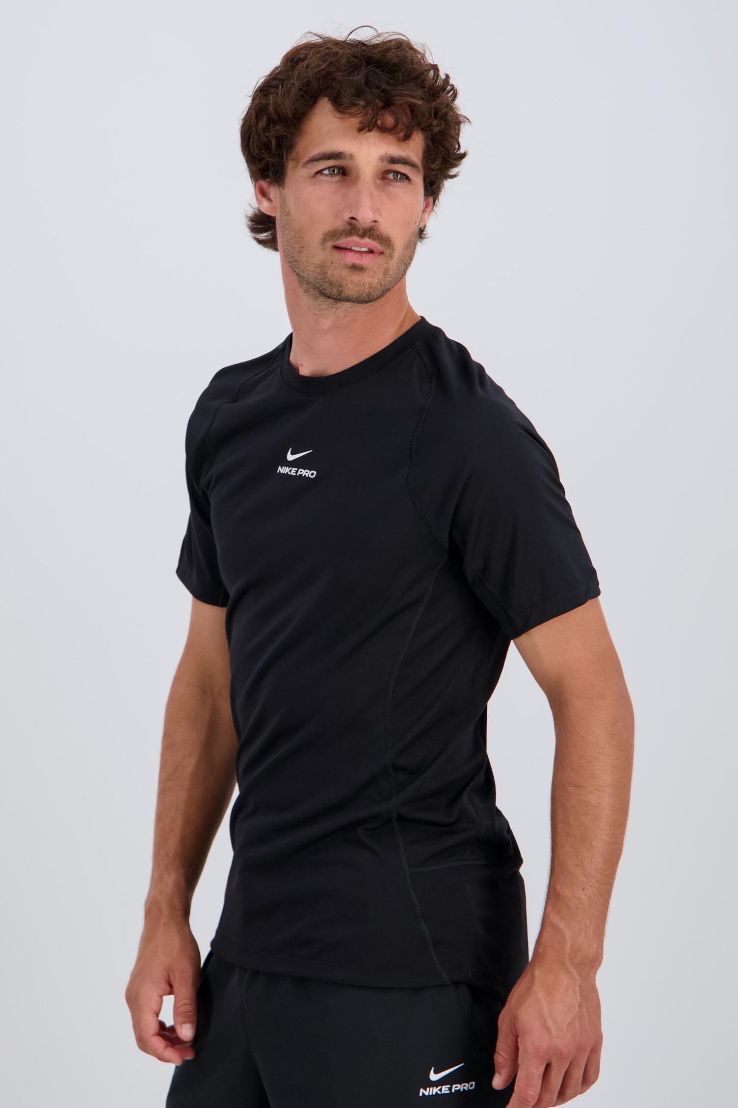 T-shirt Compressão Nike - Preto - Running Homem | Sport Zone