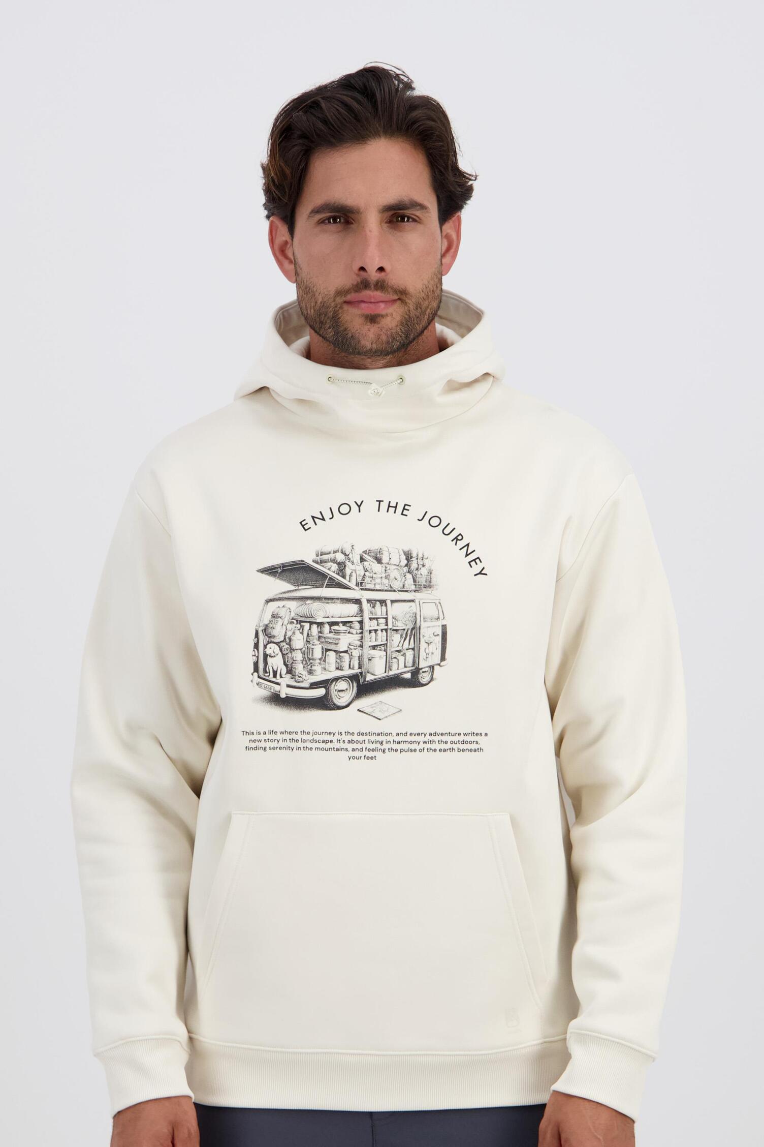 Sudadera Con Capucha Para Hombre, Manga Larga, Corte Básico - Talla S