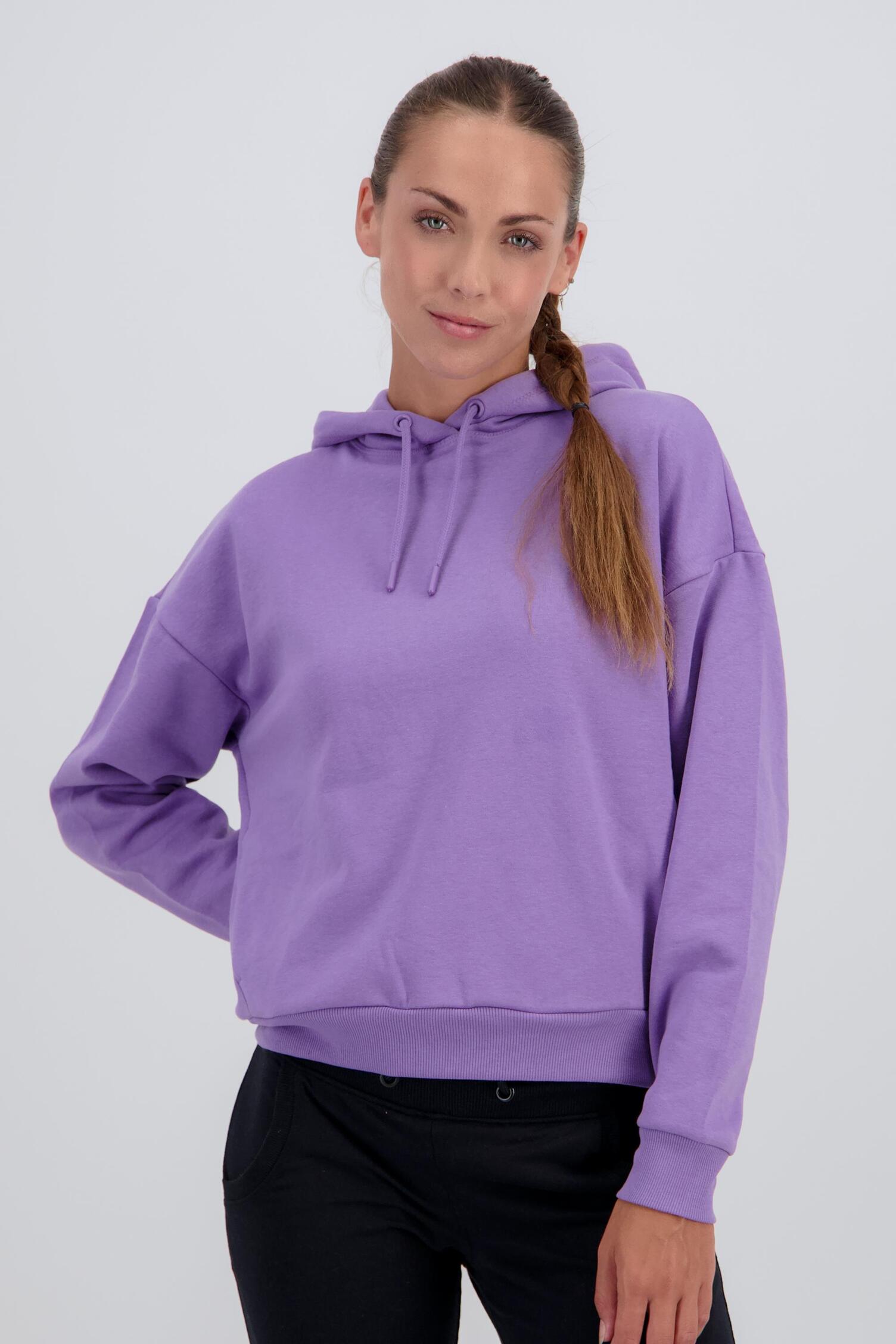 Sudadera morado pastel extragrande con capucha de ASOS DESIGN ASOS