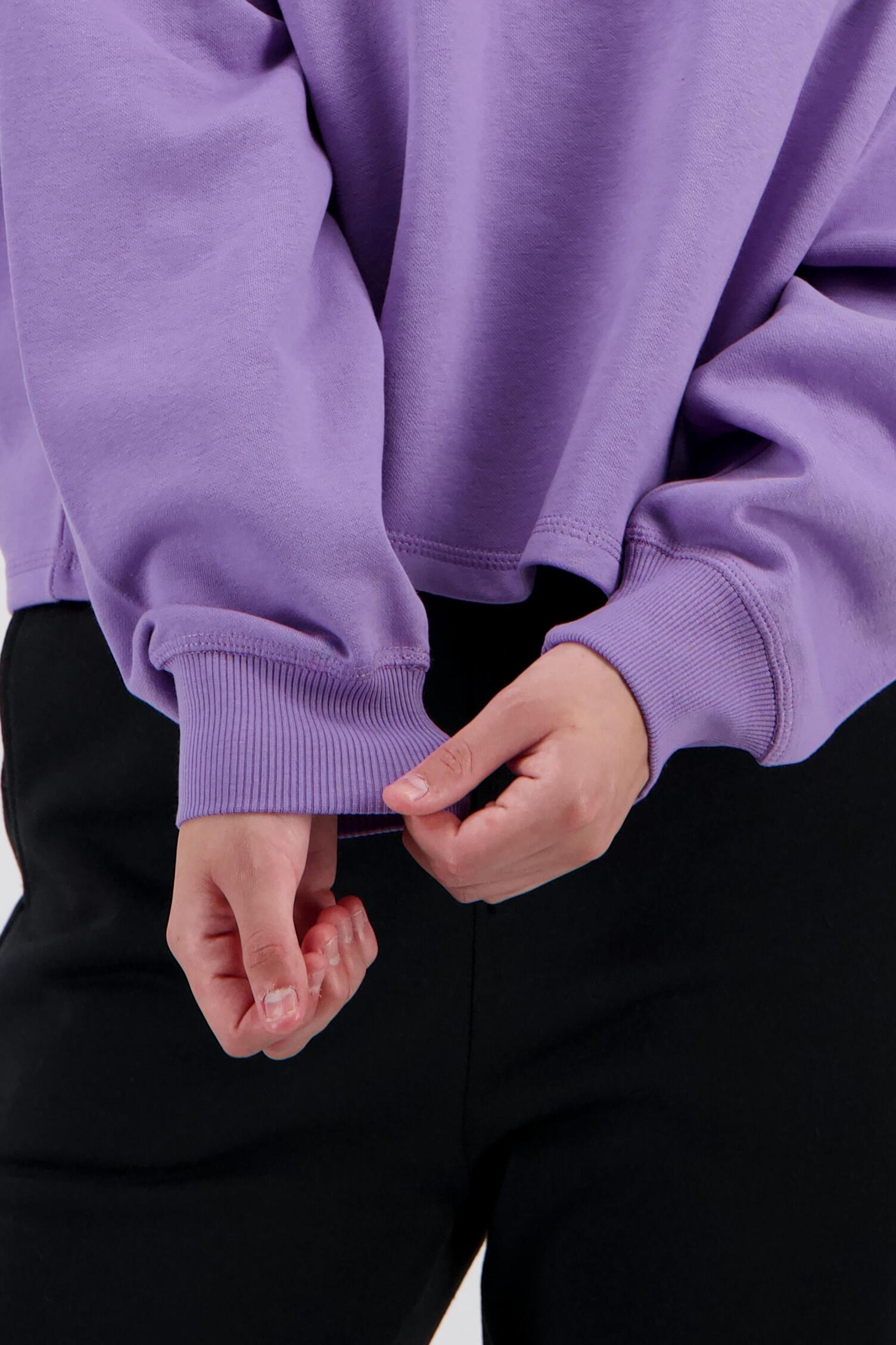 Prendas Cómodas Algodón Sudadera Básica PRETTODAY Mujer | Manga Larga | Cuello Redondo | Multicolor Talla S Sudadera Cuello Redondo