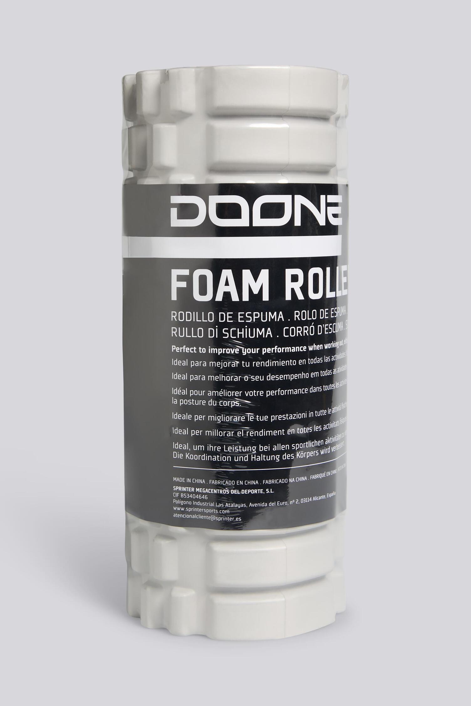 Rodillo Masaje Doone Gris Rodillo Masaje Sprinter