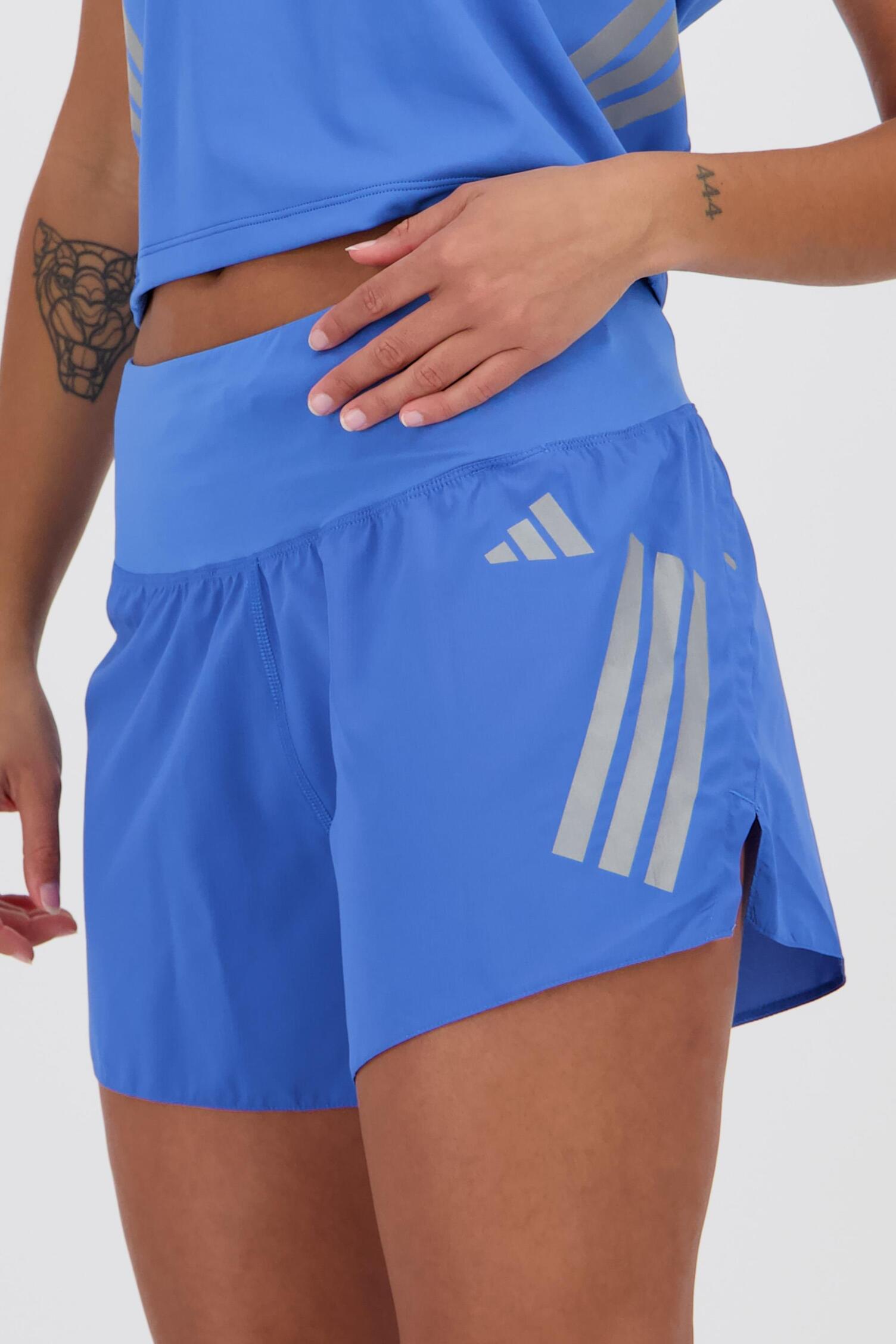 Pantalón Corto Short Deportivo Mujer Adidas ADIDAS Sportswear Short Running M20 Short Negro Y Blanco Black White Mujer