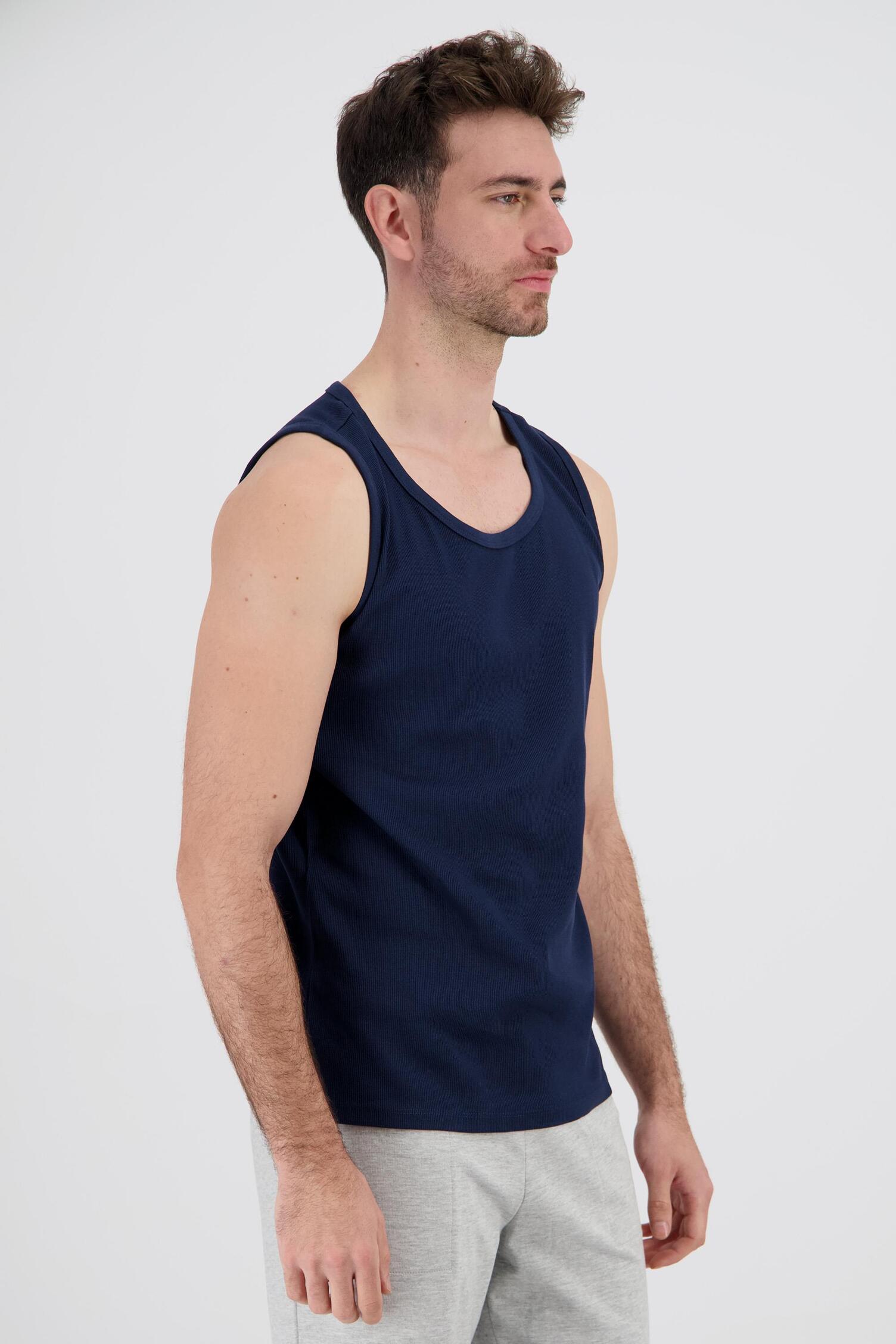LVB Classy Micromodal Camiseta De Cuello En V, Negro (Negro 004), Small Hombres