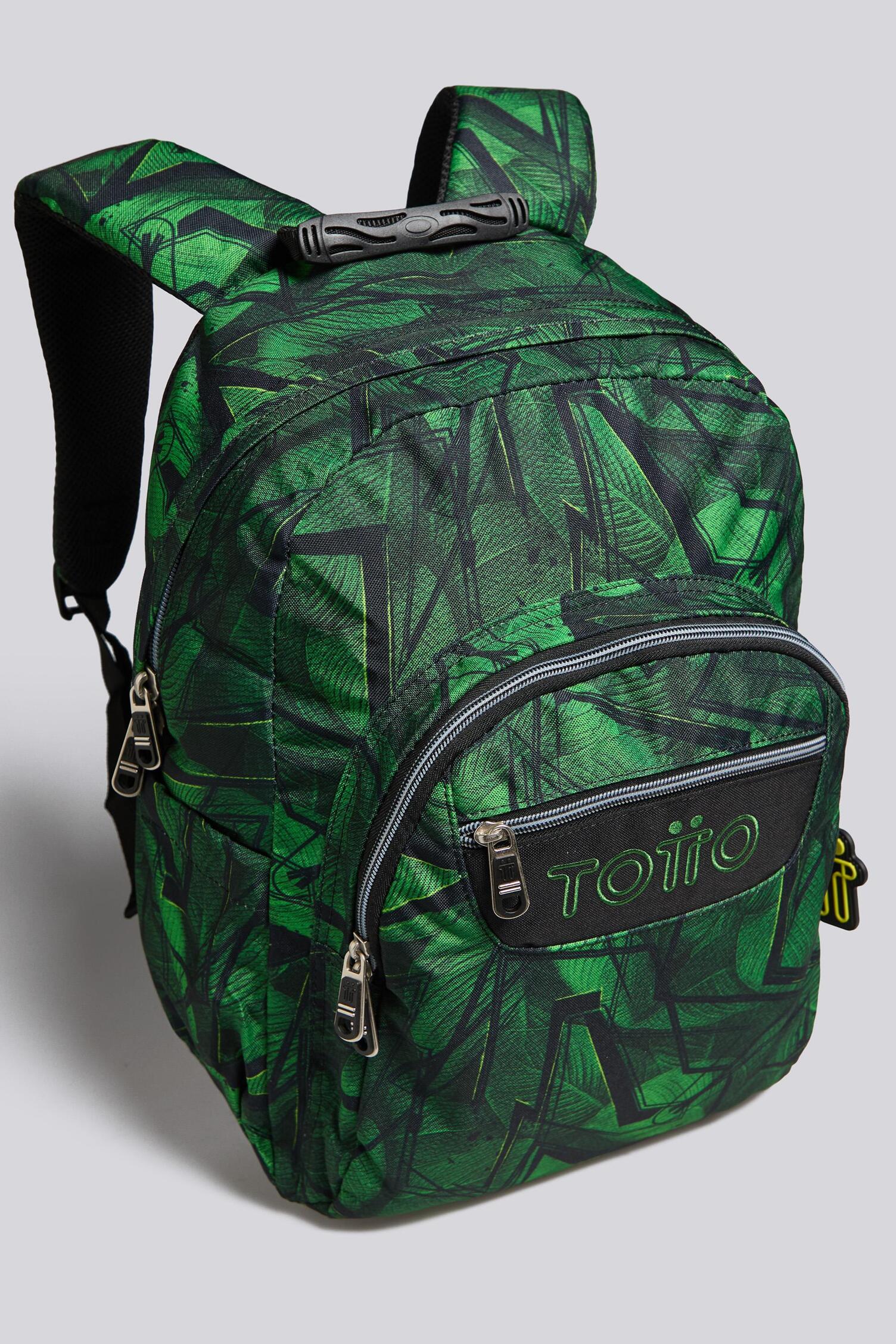 Totto Acuareles Verde Mochila Escolar 20 L Sprinter MKP