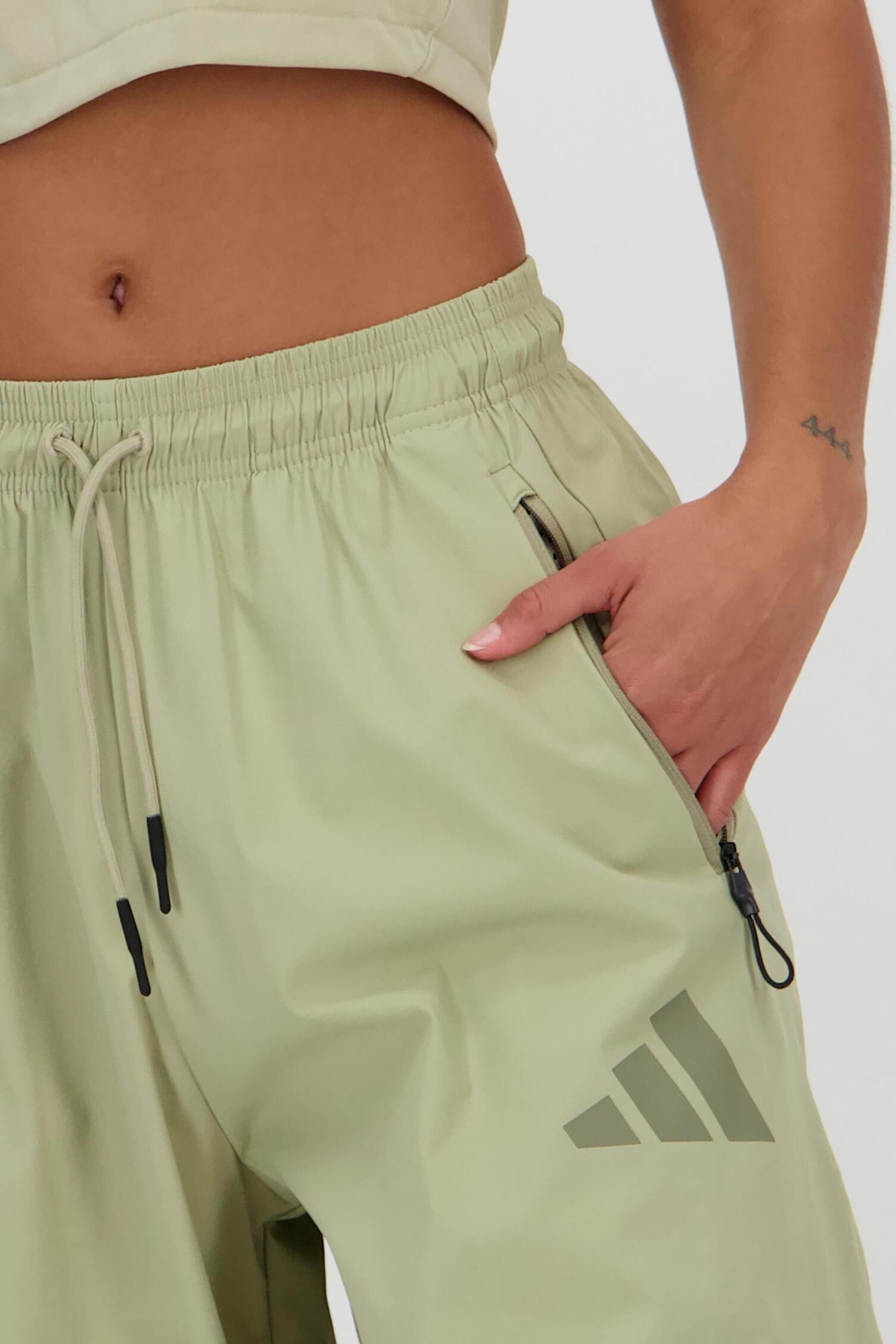 adidas Z.N.E. Woven - Kaki - Pantalón Largo Mujer | Sprinter MKP