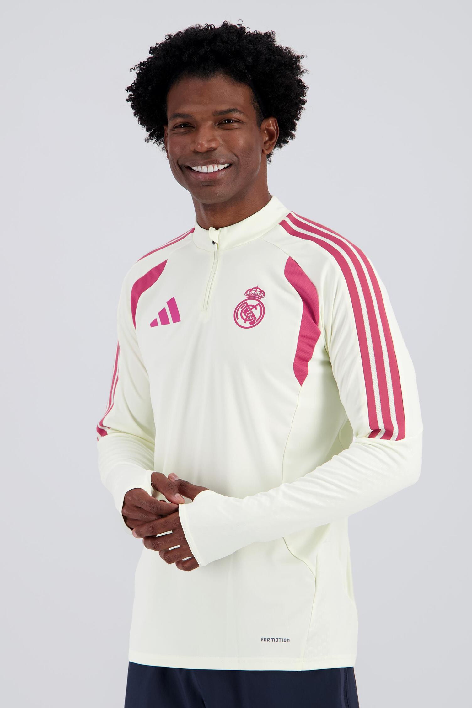 Sweat Real Madrid CF 26/27 Treino Homem Bege | Sport Zone