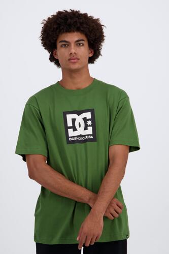 DC Shoes Sq - Verde - Camiseta Algodón H